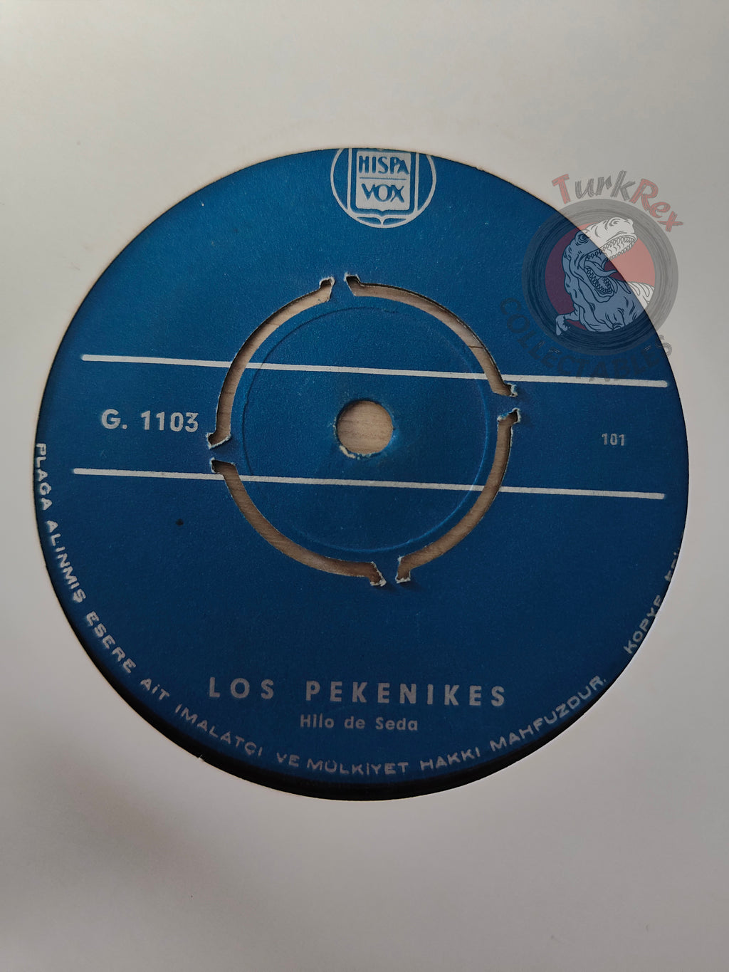 Los Pekenikes – Hilo De Seda 7" Turkish Pressing Vinyl Turkey Edition