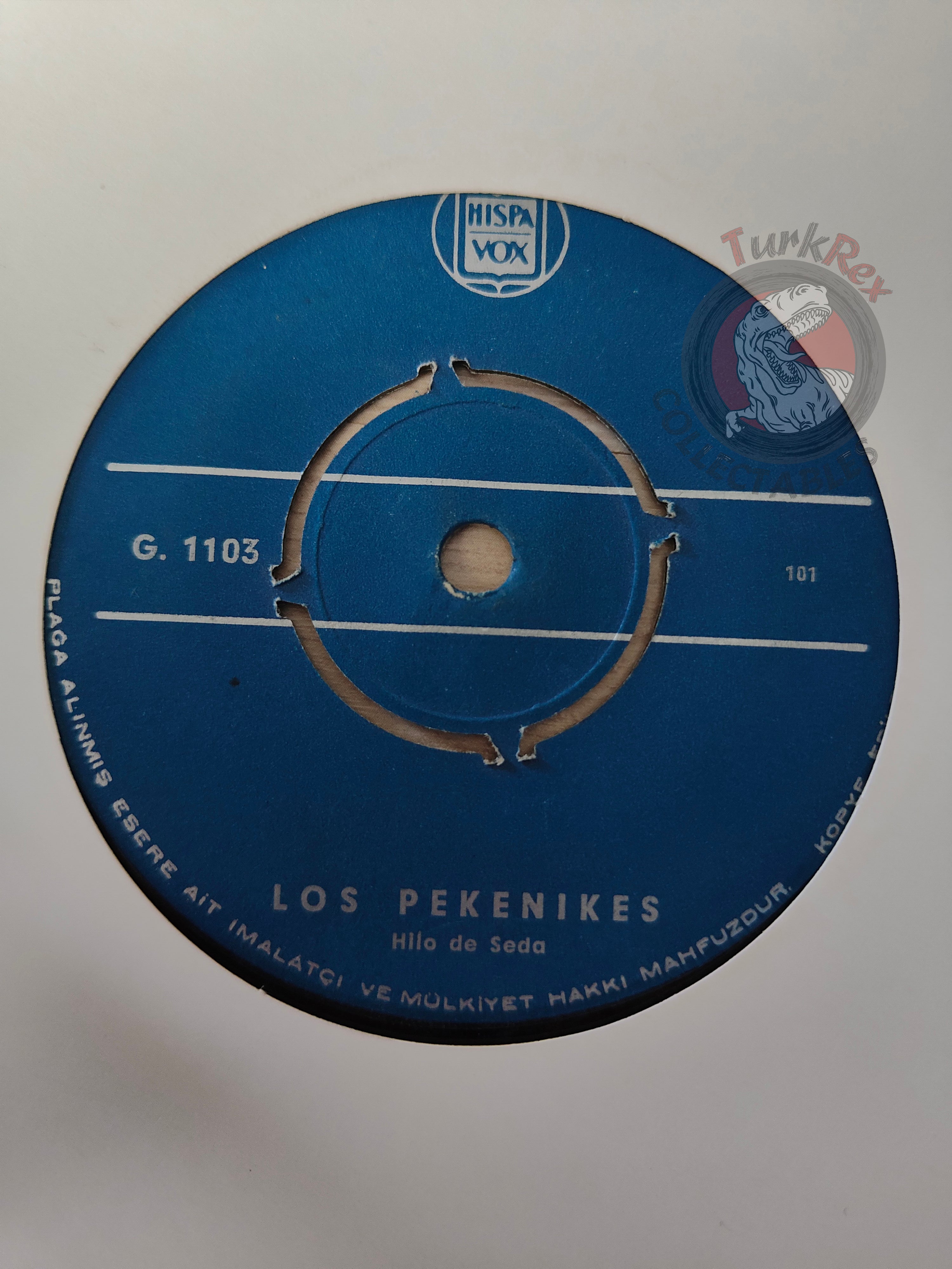 Los Pekenikes – Hilo De Seda 7" Turkish Pressing Vinyl Turkey Edition