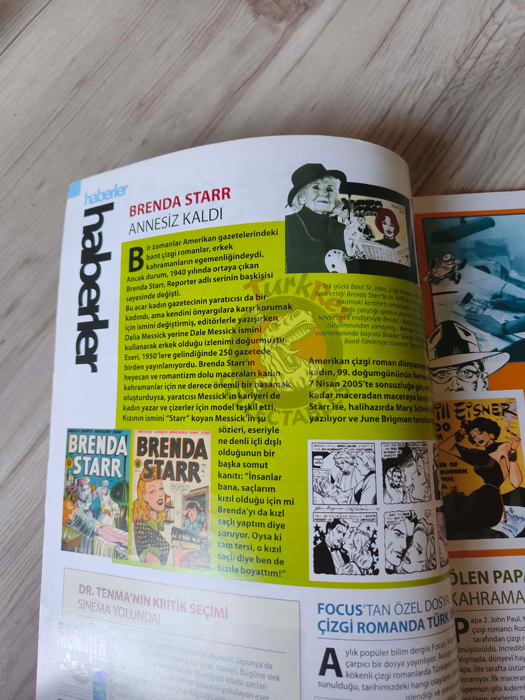 Rodeo Strip 2005 Batman Begins Turkish Comic Mag Turkey Brenda Starr Nick Raider