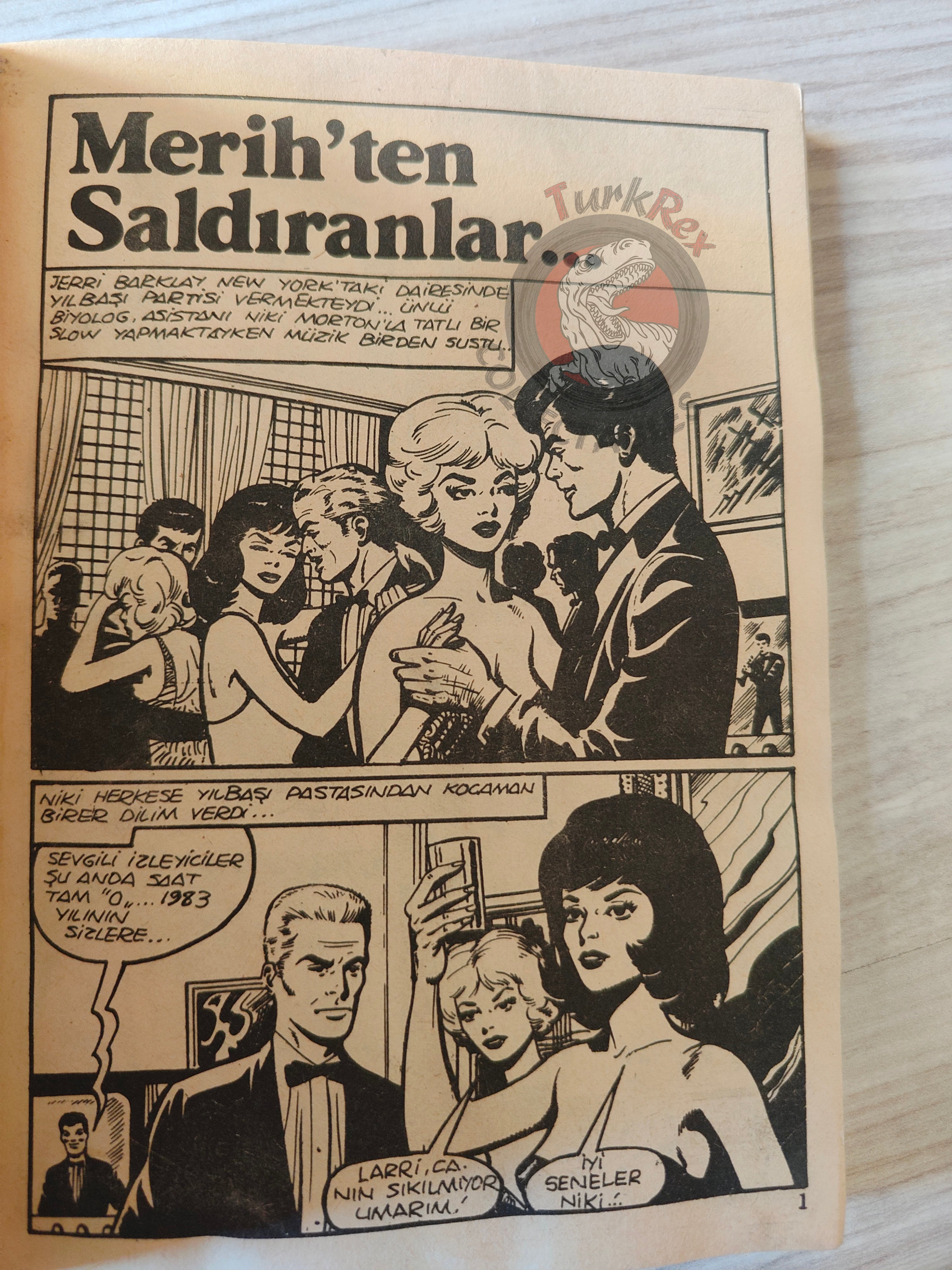Uzay #2 1981 Turkish Comic Turkey Space Science Fiction