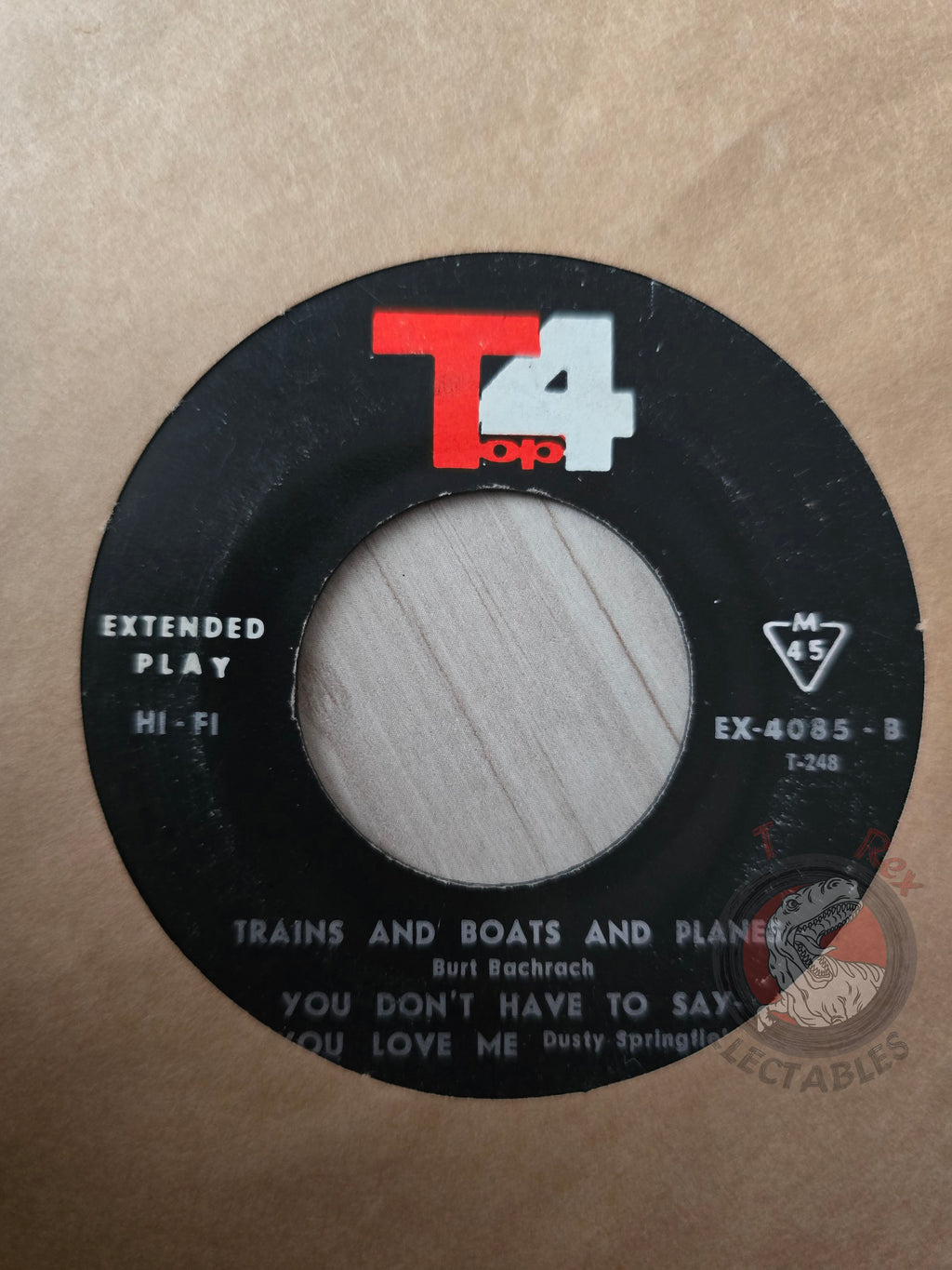 The Ventures / Peter And Gordon / Burt Bacharach / Dusty Springfield 7" Iran Pressing Vinyl Iranian Edition