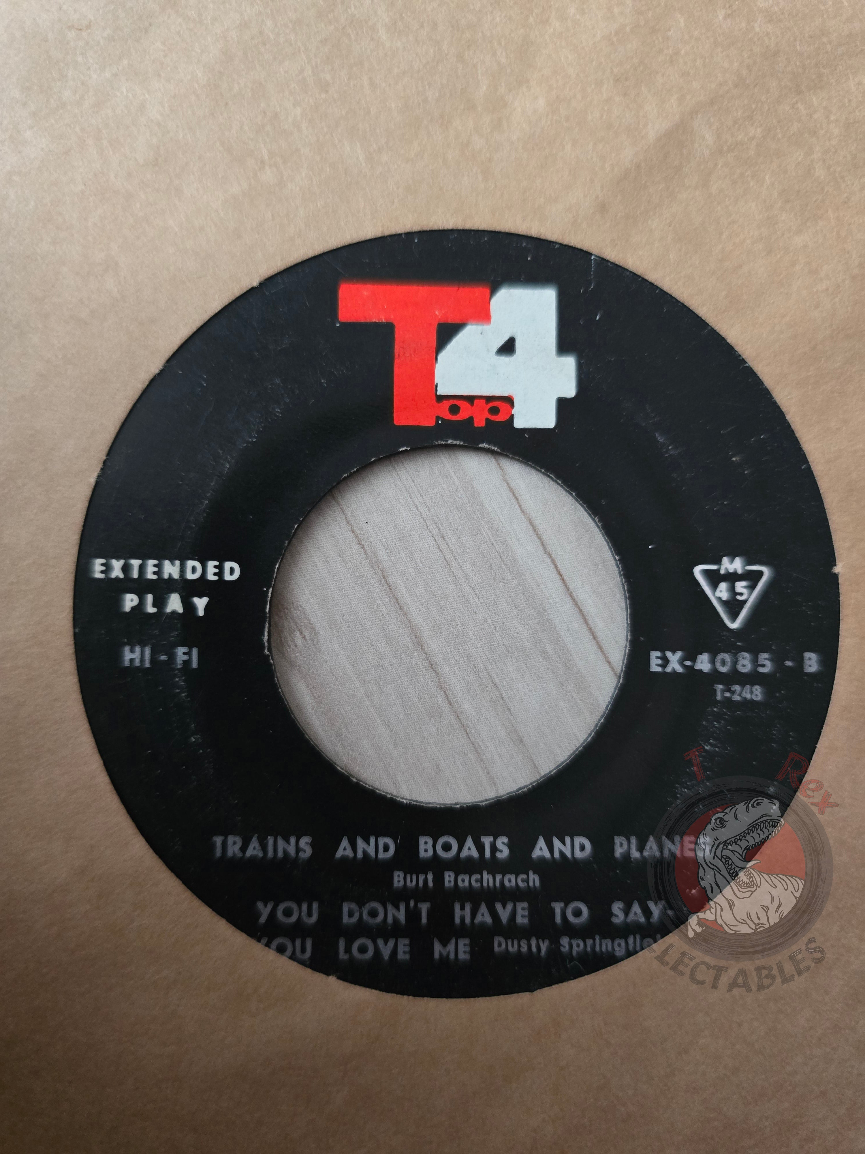 The Ventures / Peter And Gordon / Burt Bacharach / Dusty Springfield 7" Iran Pressing Vinyl Iranian Edition
