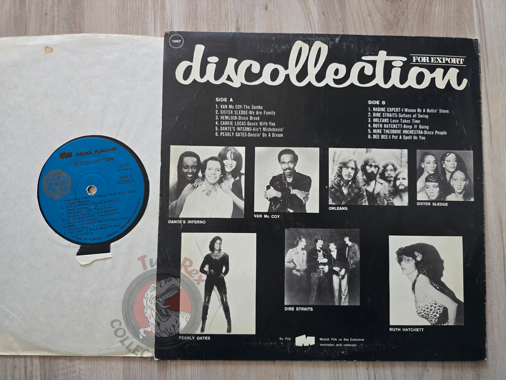 Various – Discollection For Export Turkish Pressing Vinyl Turkey Edition Dire Straits