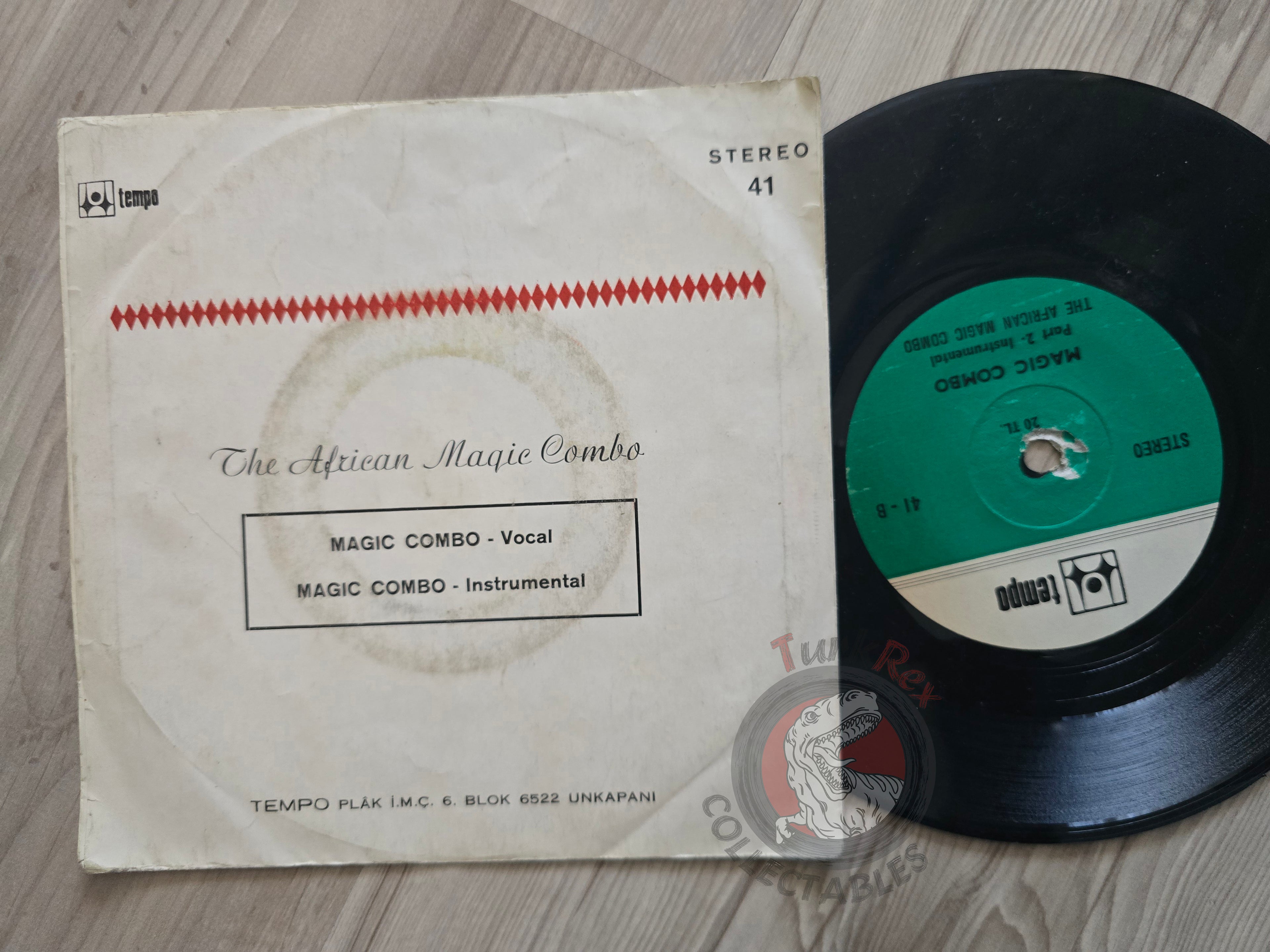 The African Magic Combo – Magic Combo 7" Turkish Pressing Vinyl Turkey Edition Sexy Cover