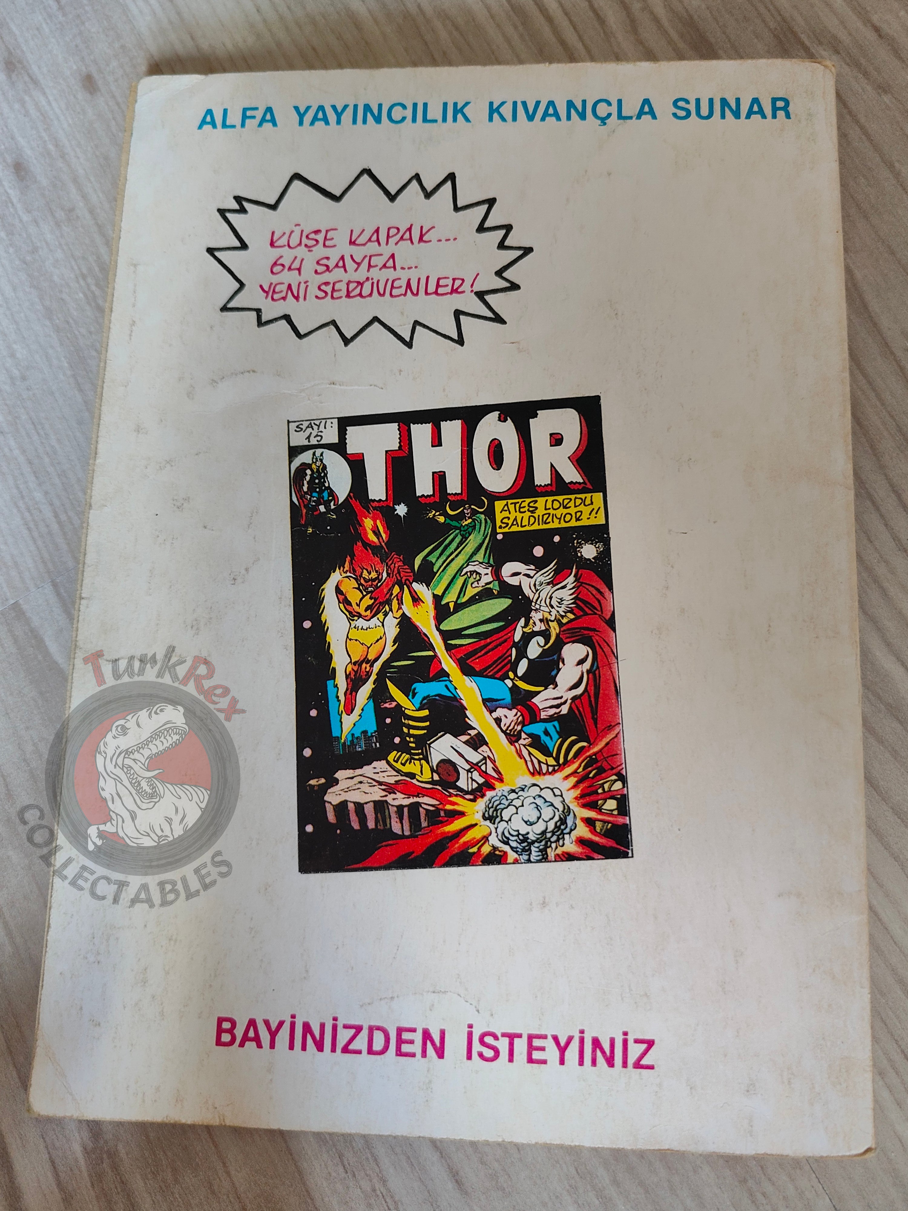 Tintin –  The Broken Ear mid 1980s Turkish Edition Comic Turkey 2