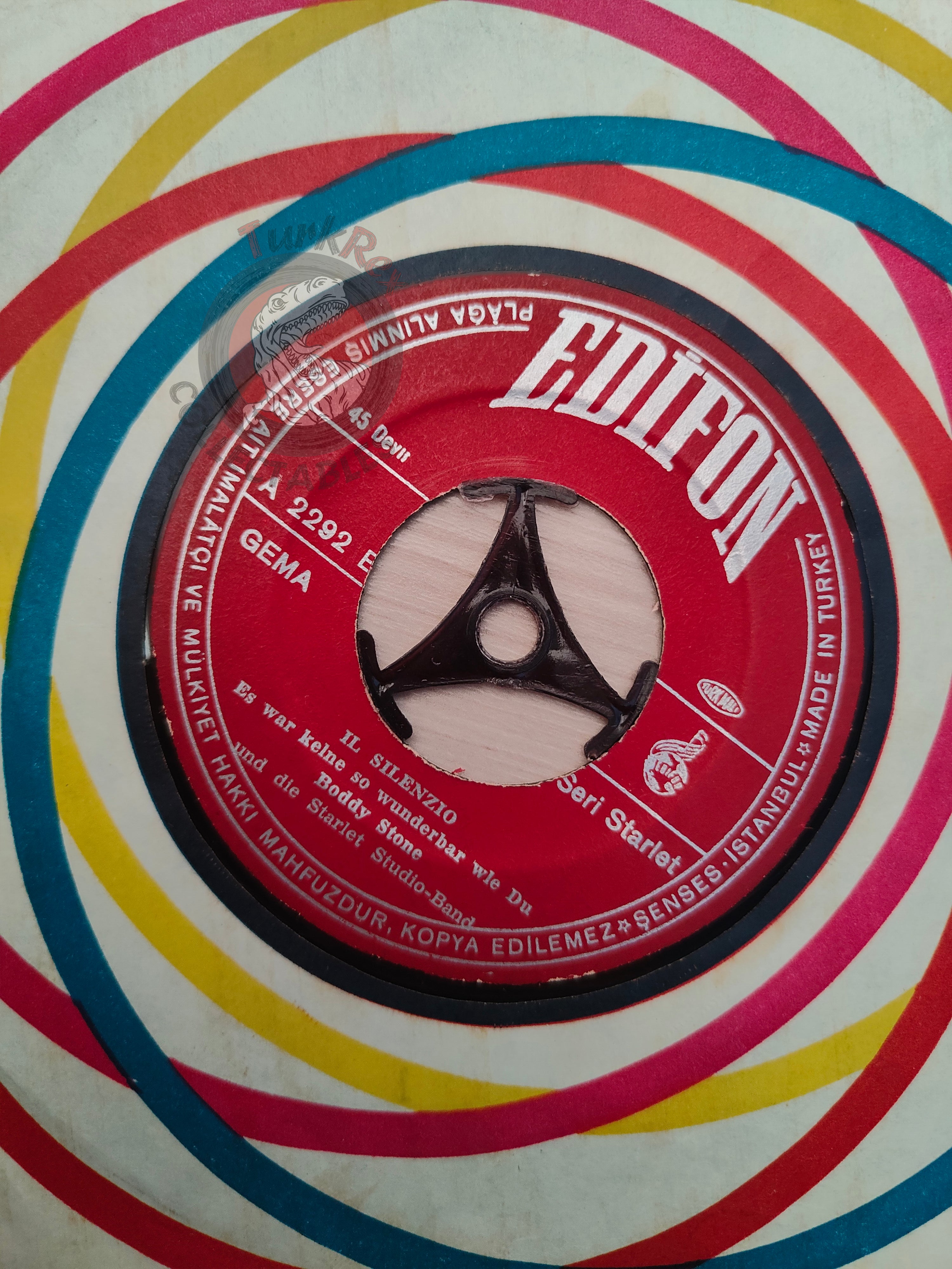 Boddy Stone und die Starlet Studio Band - Il Silenzio 7" Turkish Pressing Vinyl Turkey Edition