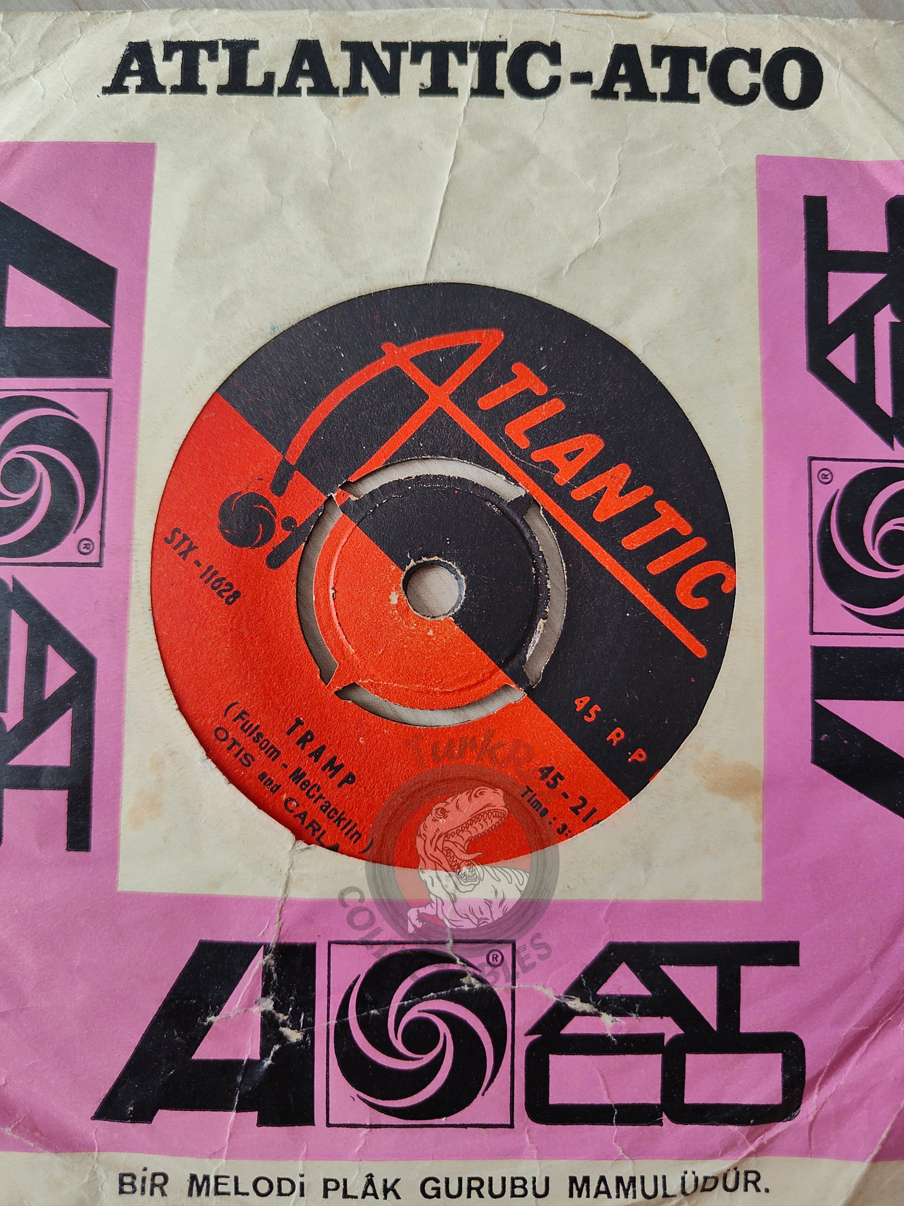 Otis Redding & Carla Thomas – Tramp 7" Turkish Pressing Vinyl Turkey Edition