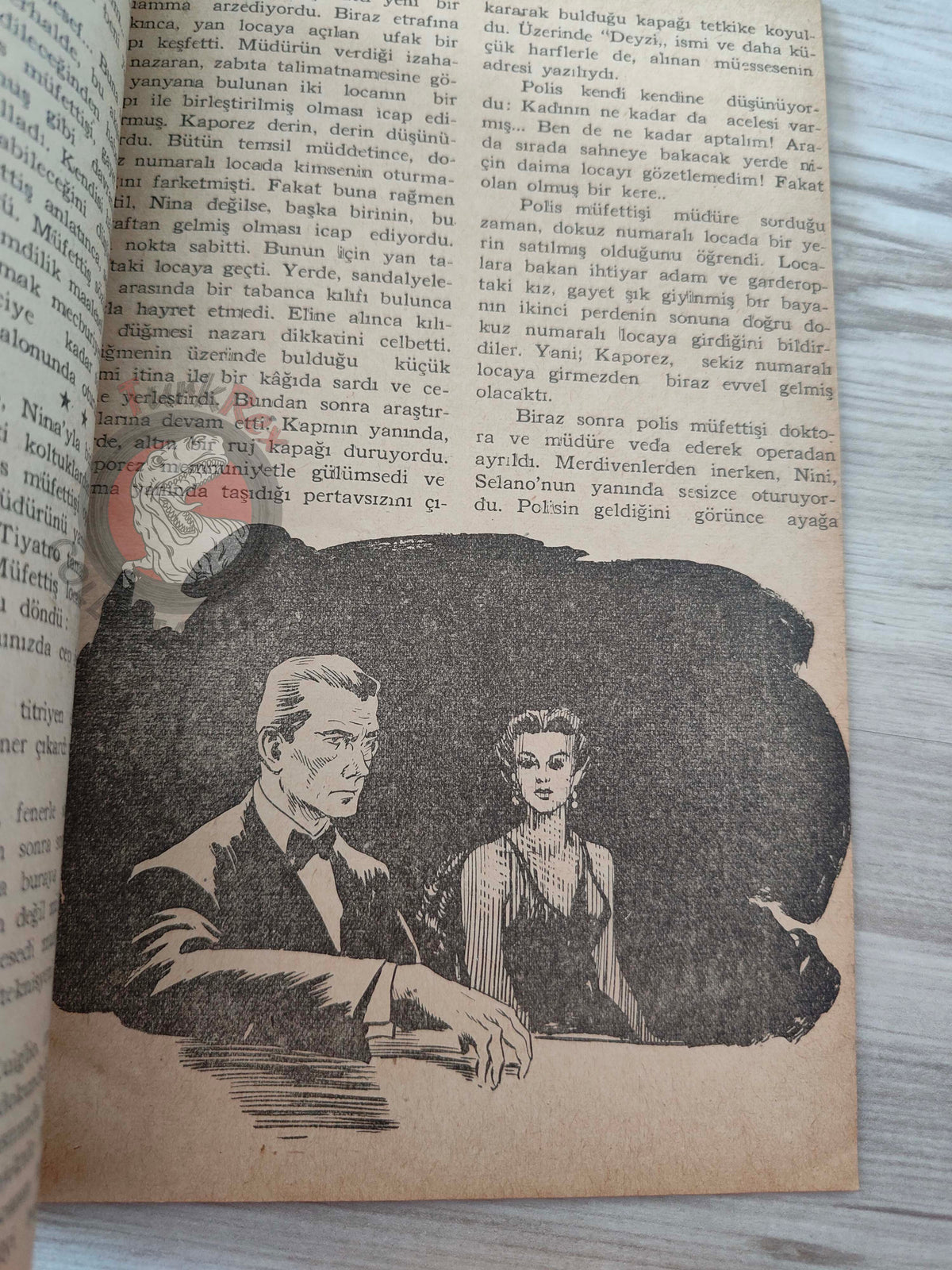 1001 Roman 1944 Adventures of the Journalist Turkish Comic Mag Turkey