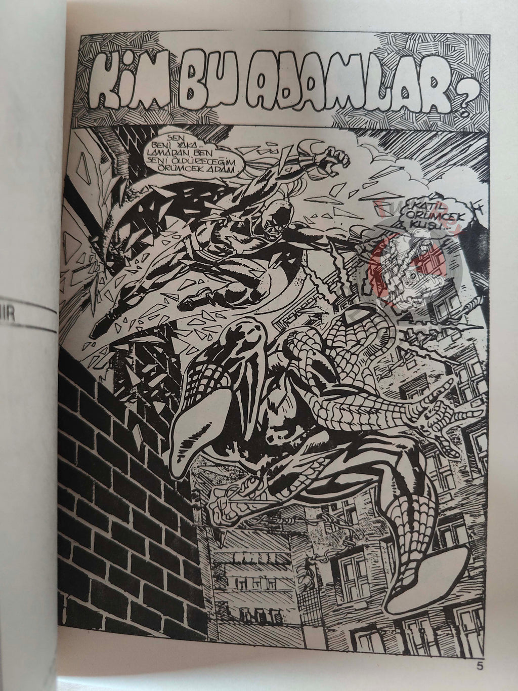 Spider-Man #165 1994 Turkish Comic Turkey Web Of #91 #92 Spectacular #51 Marvel Team Up #106