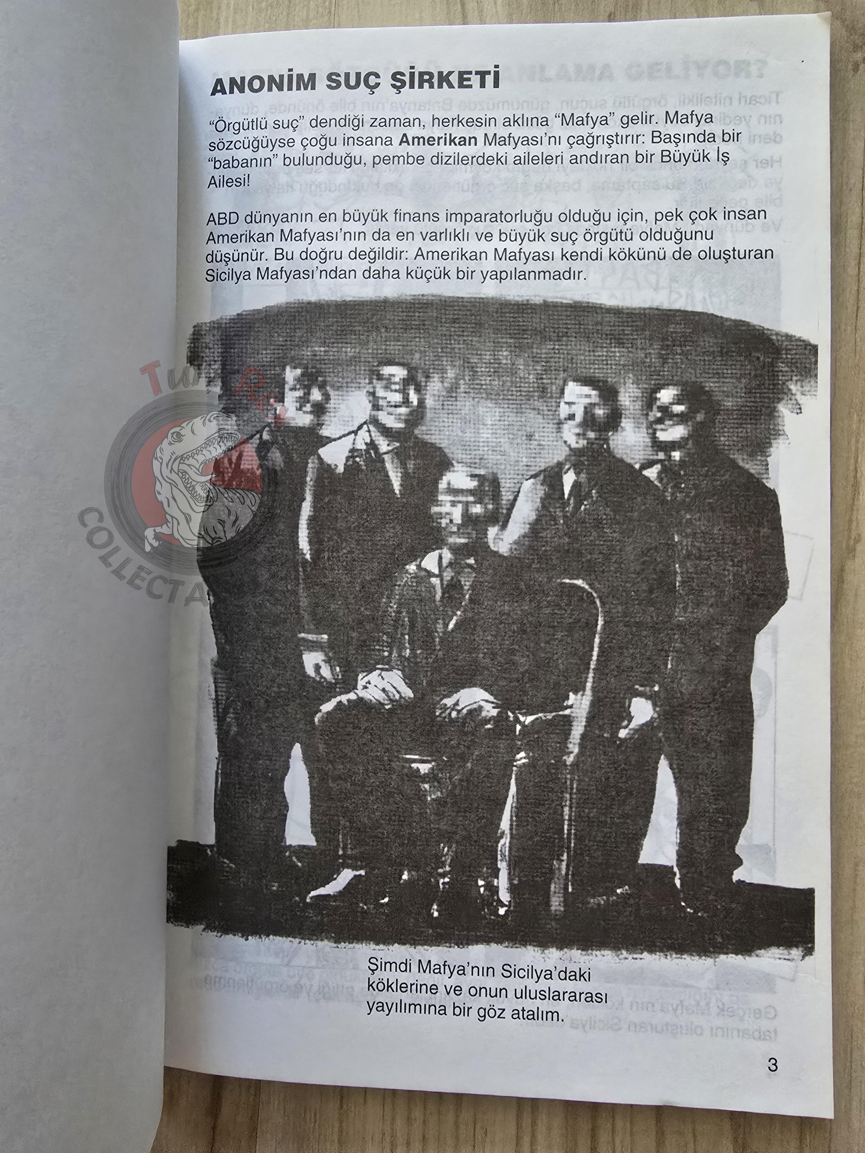 Arnd Schneider – Mafia for Beginners 1997 Turkish Book Turkey Comic