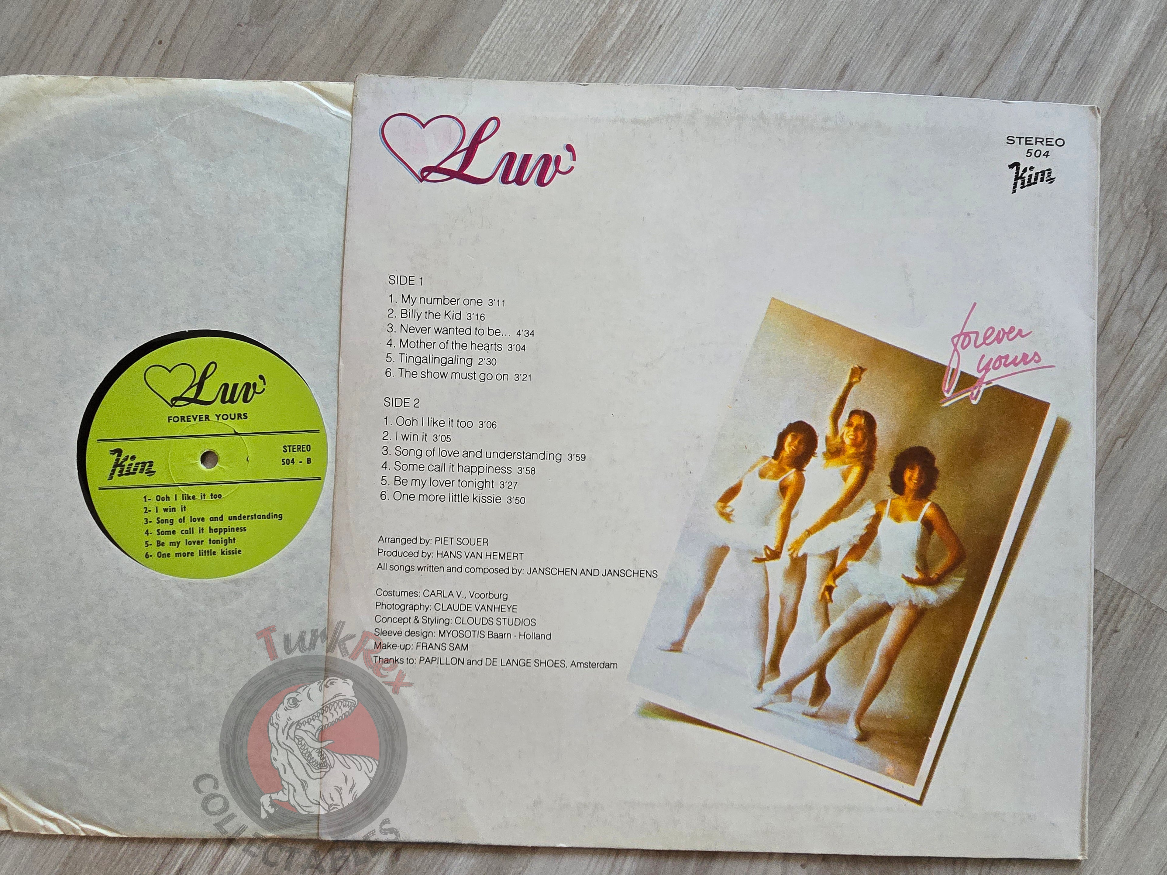 Luv – Forever Yours Turkish Pressing Vinyl Turkey Edition