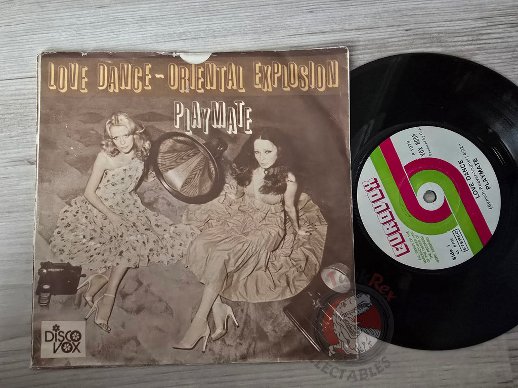Playmate – Love Dance / Oriental Explosion 7" Turkish Pressing Vinyl Turkey Edition