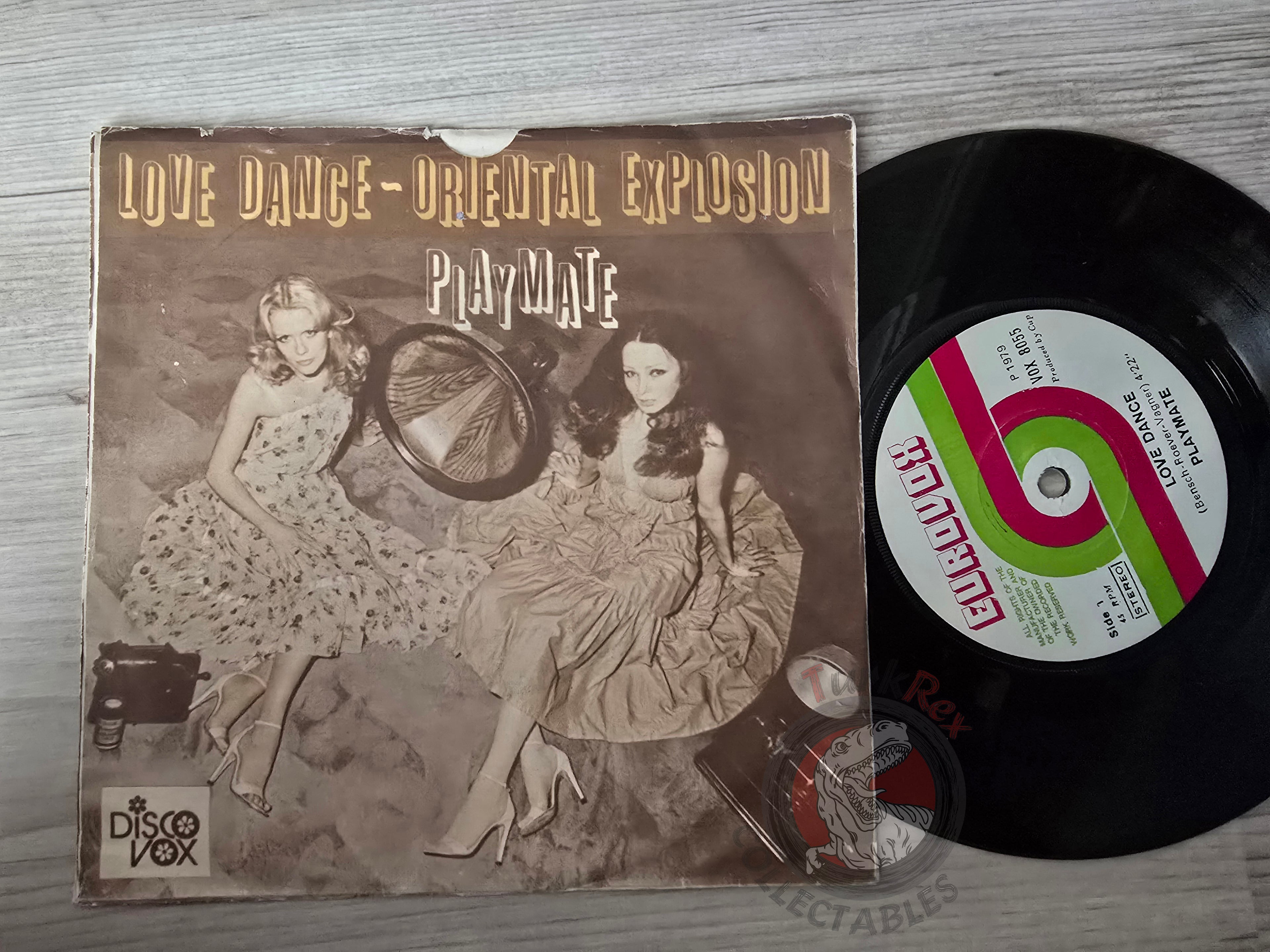 Playmate – Love Dance / Oriental Explosion 7" Turkish Pressing Vinyl Turkey Edition