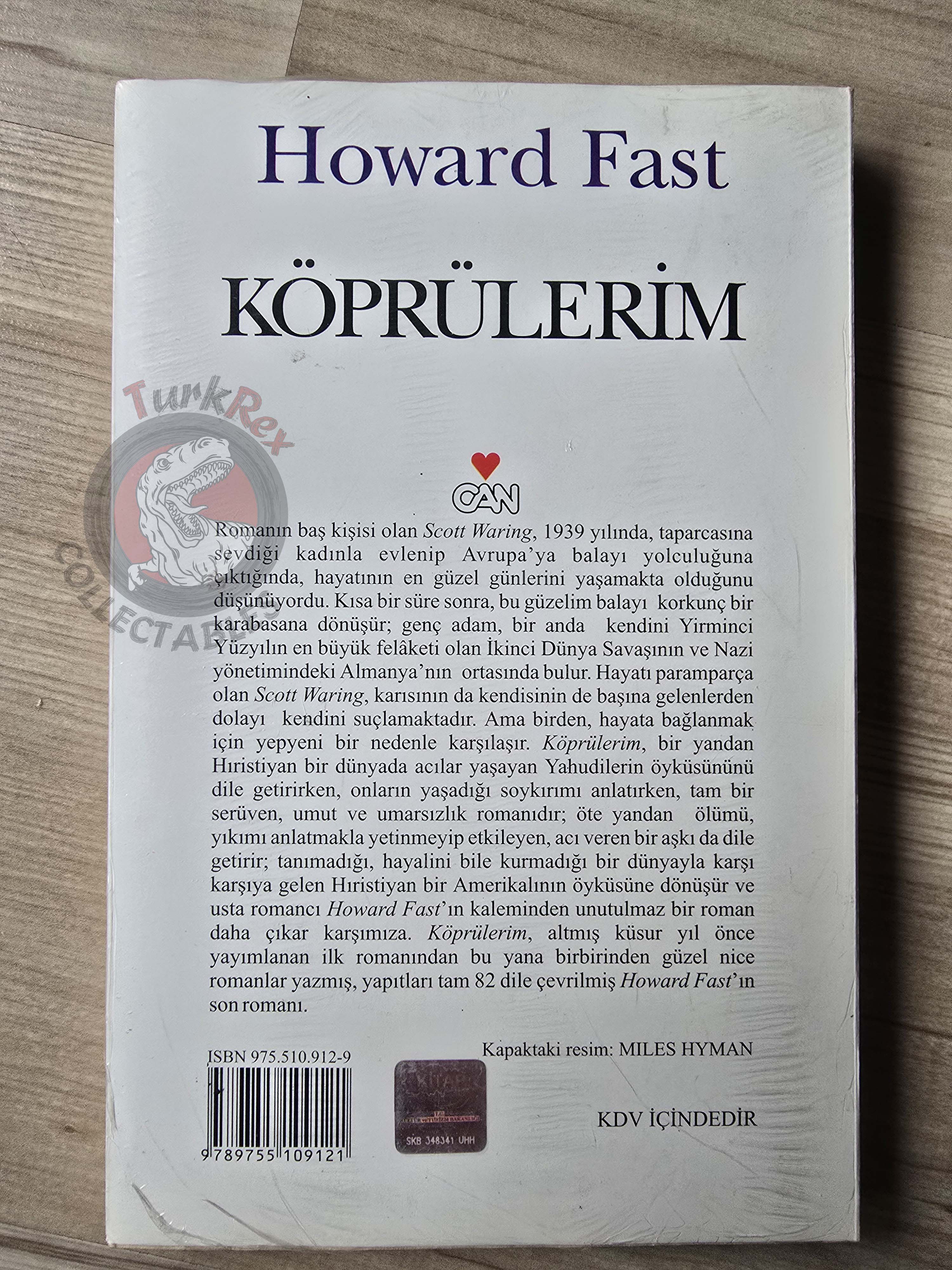 Howard Fast – The Bridge Builder's Story 2000s Turkish Book Turkey