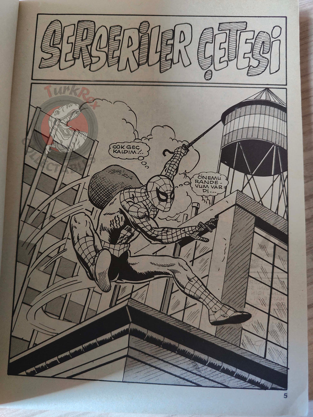 Spider-Man Vol #55 Turkish Comic Turkey Amazing #272 #273 Spectacular #111 Indiana Jones