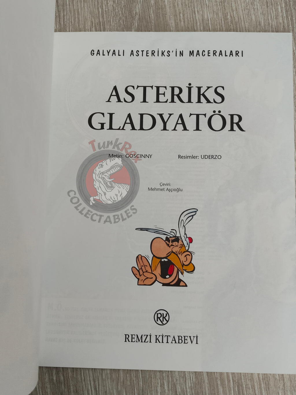 Asterix – Asterix the Gladiator 1996 Turkish Edition Comic Turkey