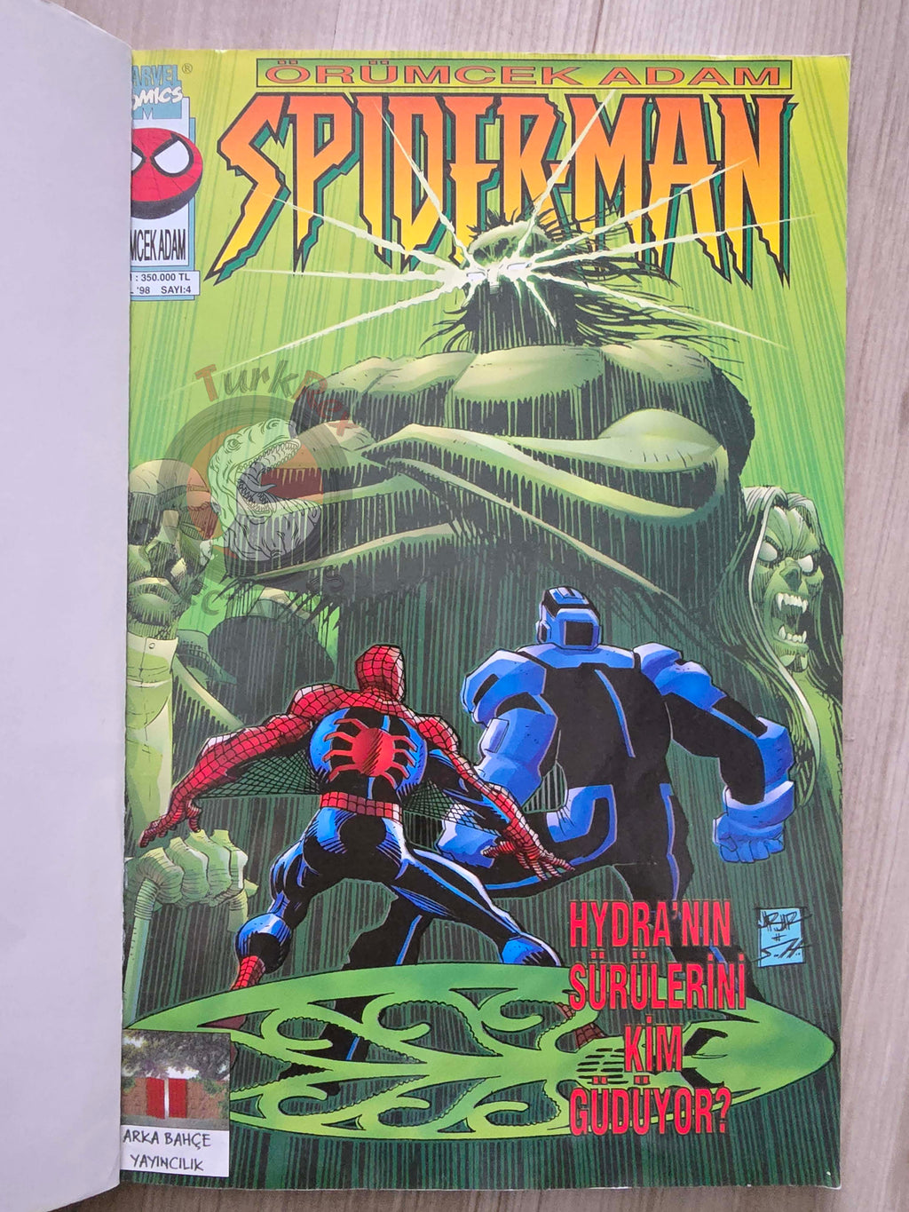 Spider-Man #2 1998 Turkish Comic Turkey Peter Parker #79 #80 #81