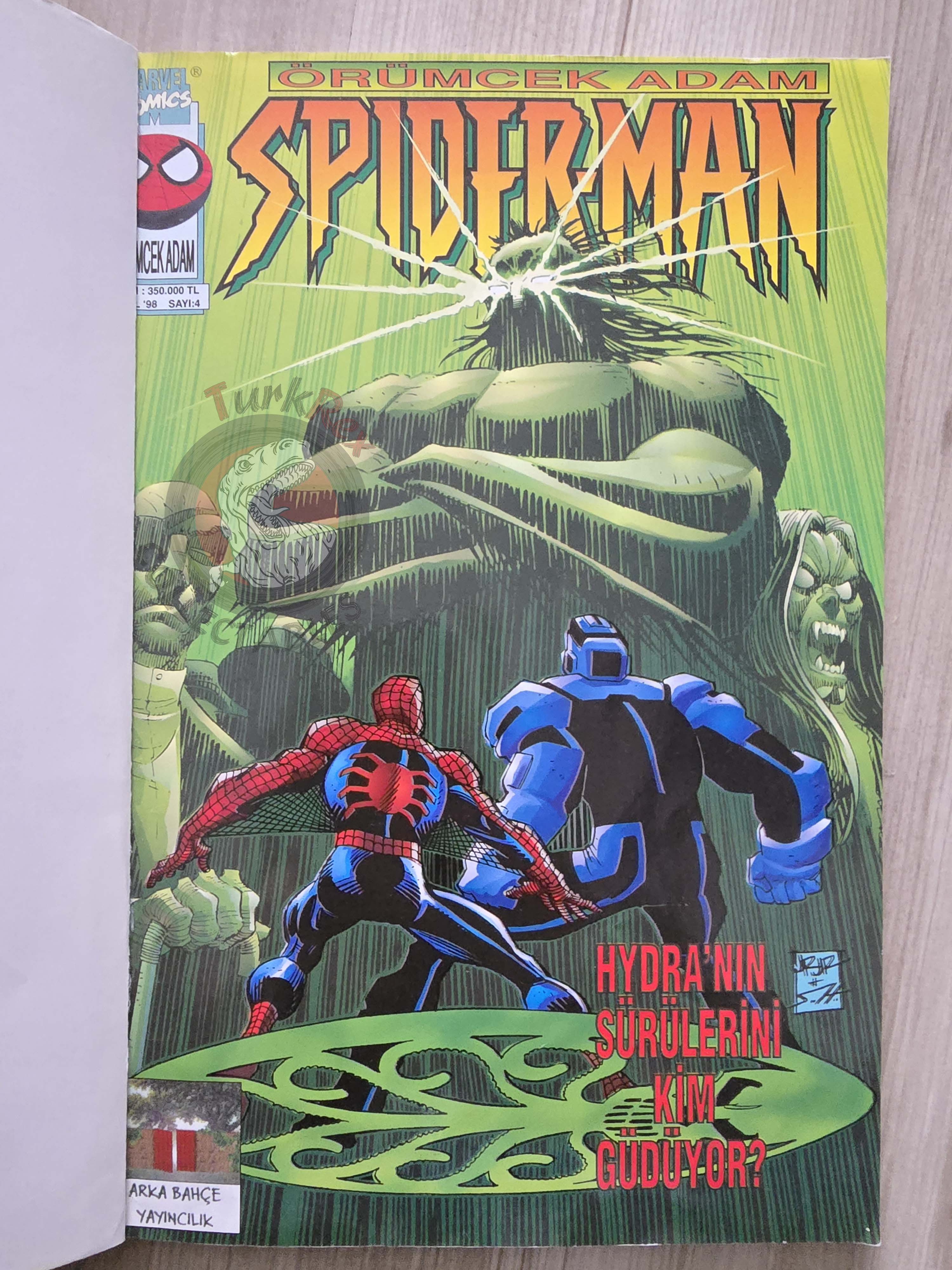 Spider-Man #2 1998 Turkish Comic Turkey Peter Parker #79 #80 #81
