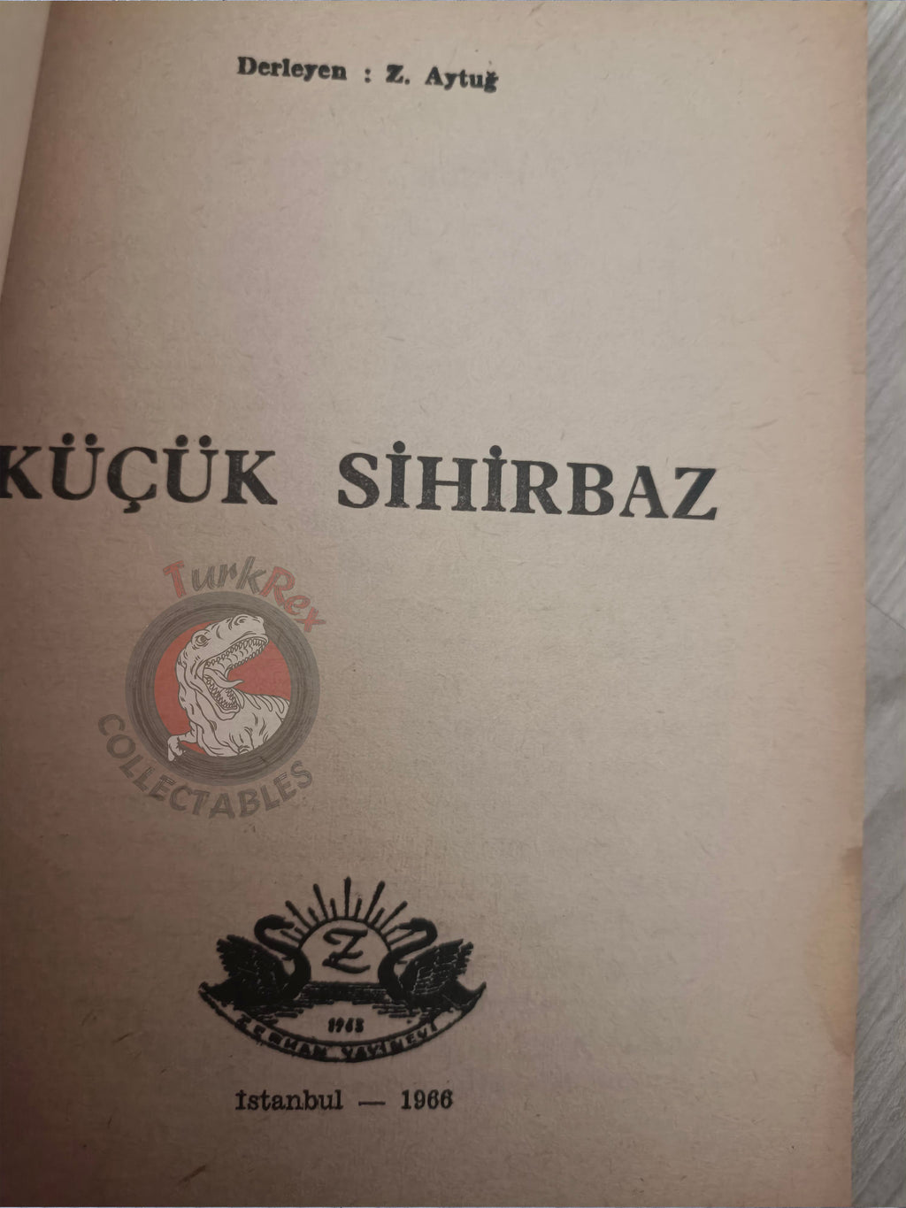 Little Magician 1966 1st Turkish Book Turkey Illusion Magic Tricks