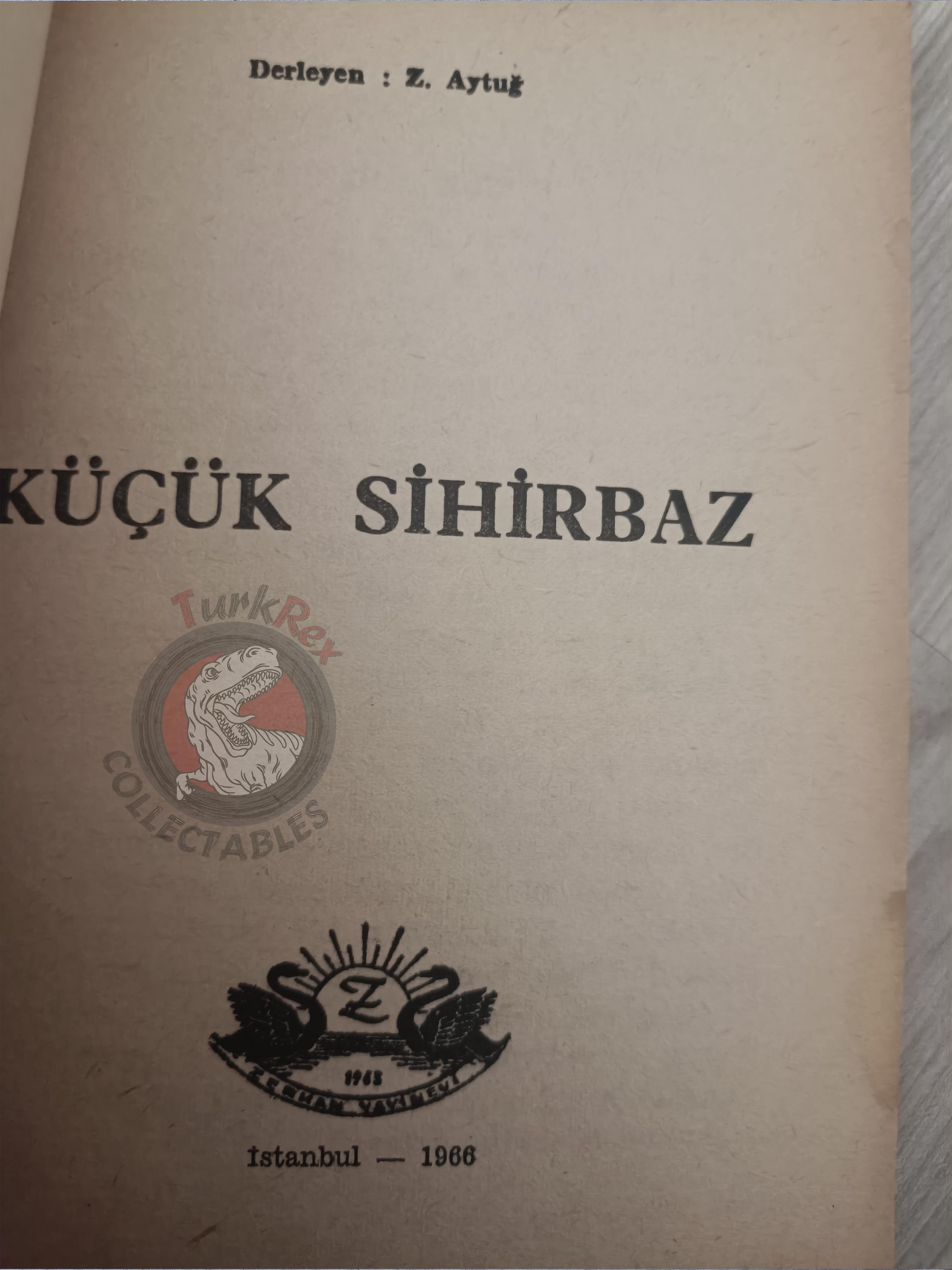 Little Magician 1966 1st Turkish Book Turkey Illusion Magic Tricks