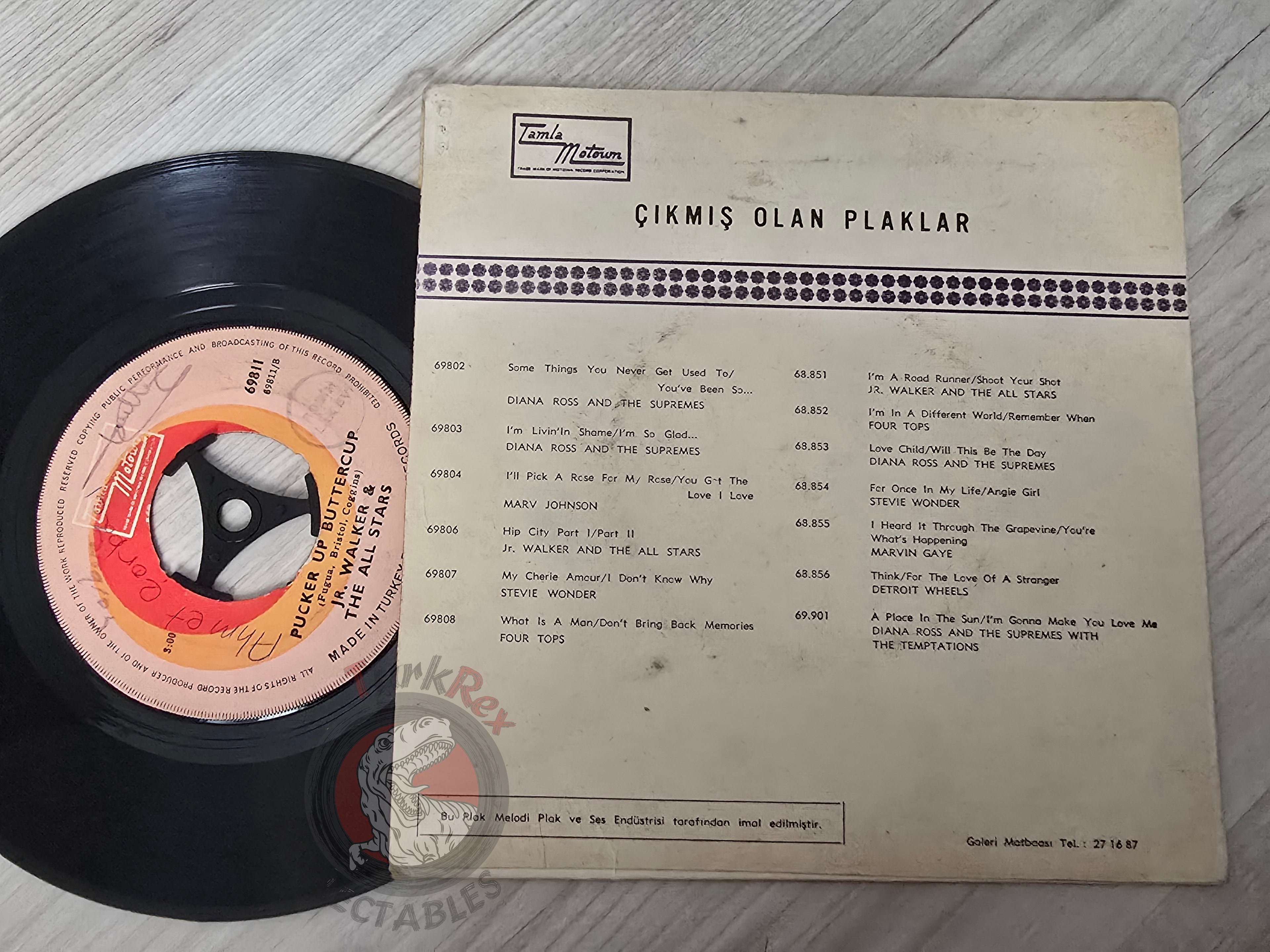 Jr. Walker & The All Stars – What Does It Take 7" Turkish Pressing Vinyl Turkey Edition