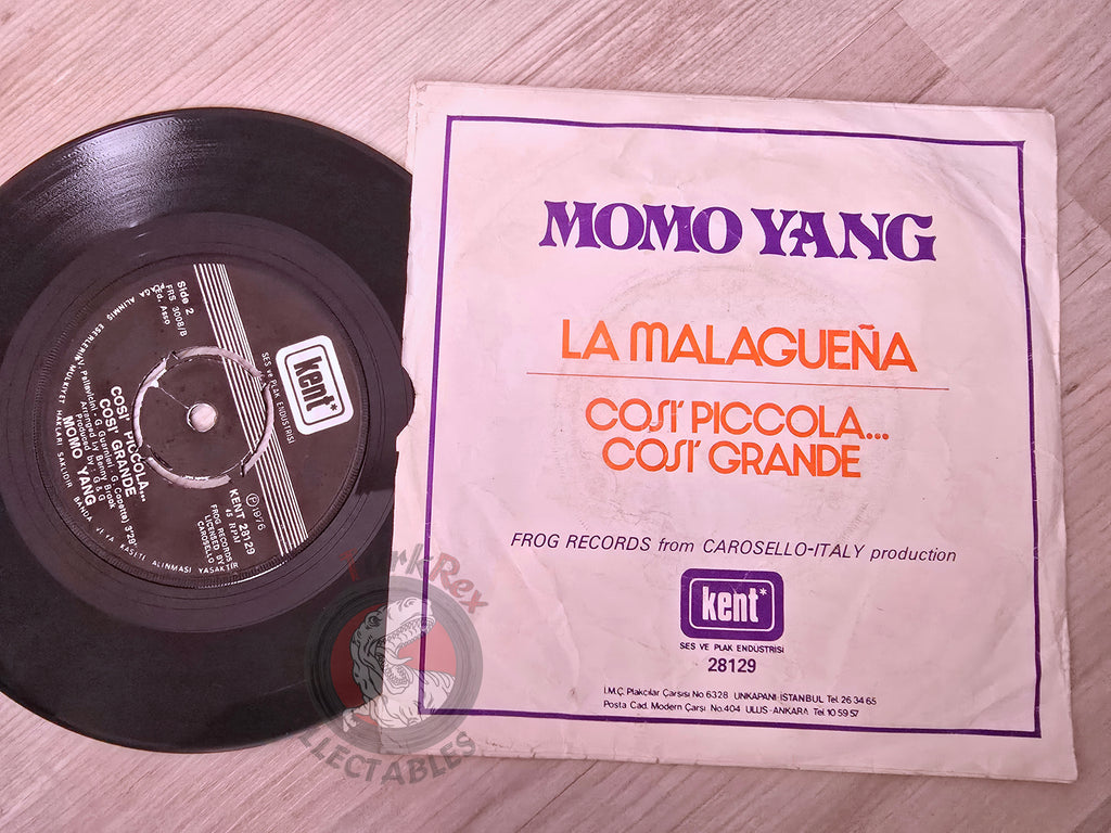 Momo Yang – La Malaguena 7" Turkish Pressing Vinyl Turkey Edition