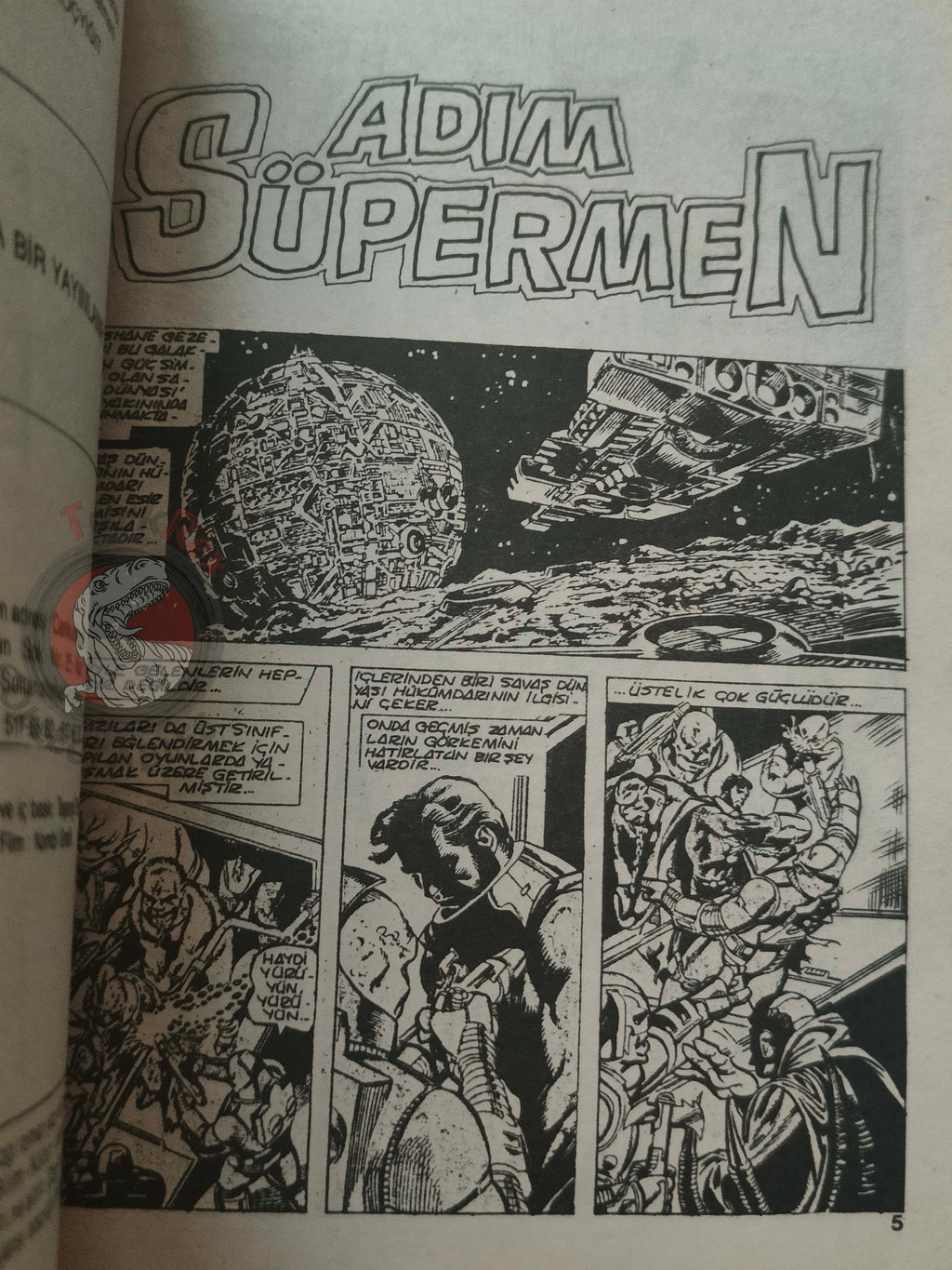 Superman Vol #40 1992 Turkish Comic Turkey #32 #33 #45 #1 1992 Annual Supergirl
