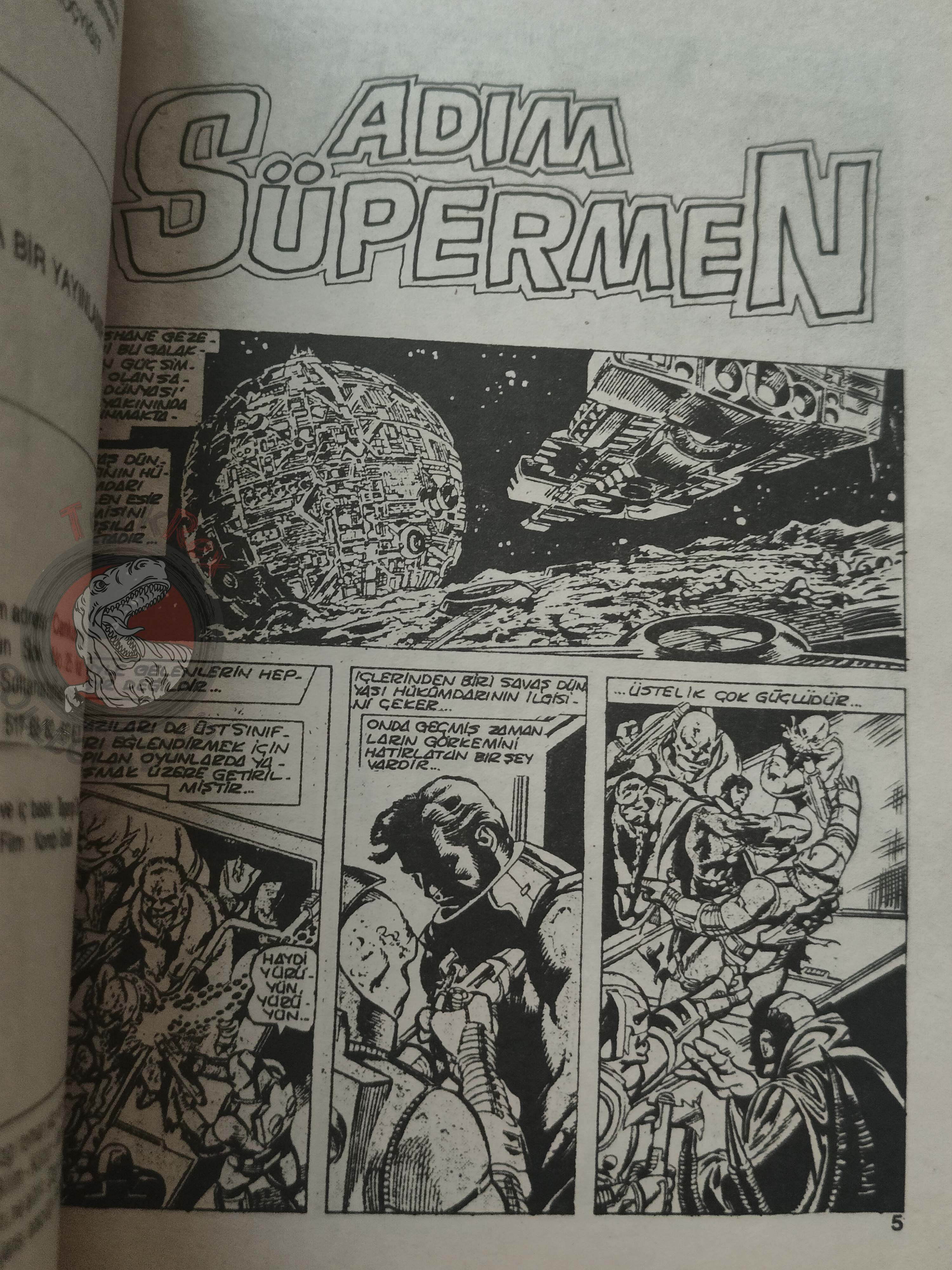 Superman Vol #40 1992 Turkish Comic Turkey #32 #33 #45 #1 1992 Annual Supergirl