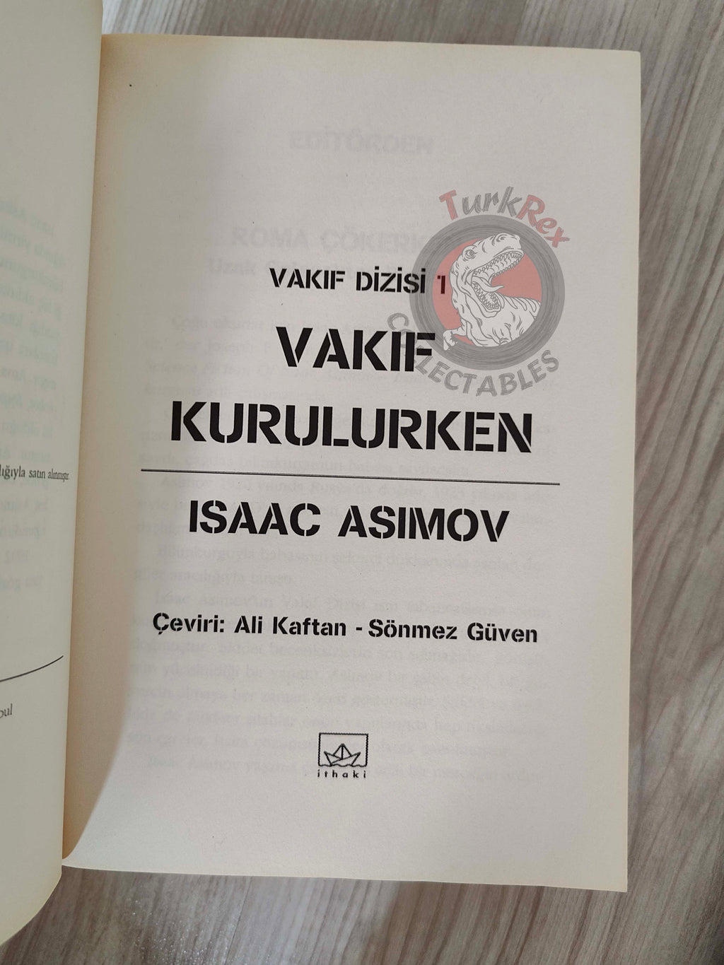 Isaac Asimov – Foundation Series Complete 7 Book Set Turkish Book Turkey