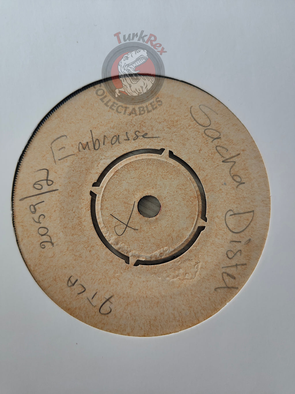 Adamo – Sacha Distel 7" Turkish Test  Pressing Vinyl Turkey Edition