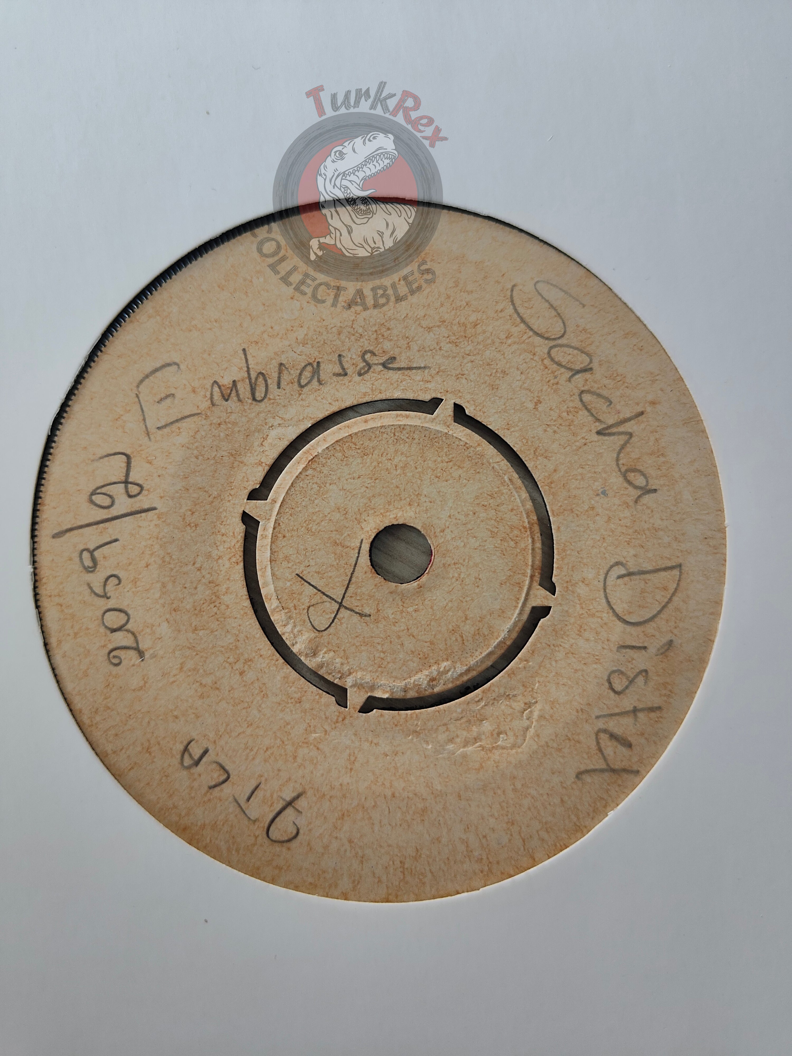 Adamo – Sacha Distel 7" Turkish Test  Pressing Vinyl Turkey Edition