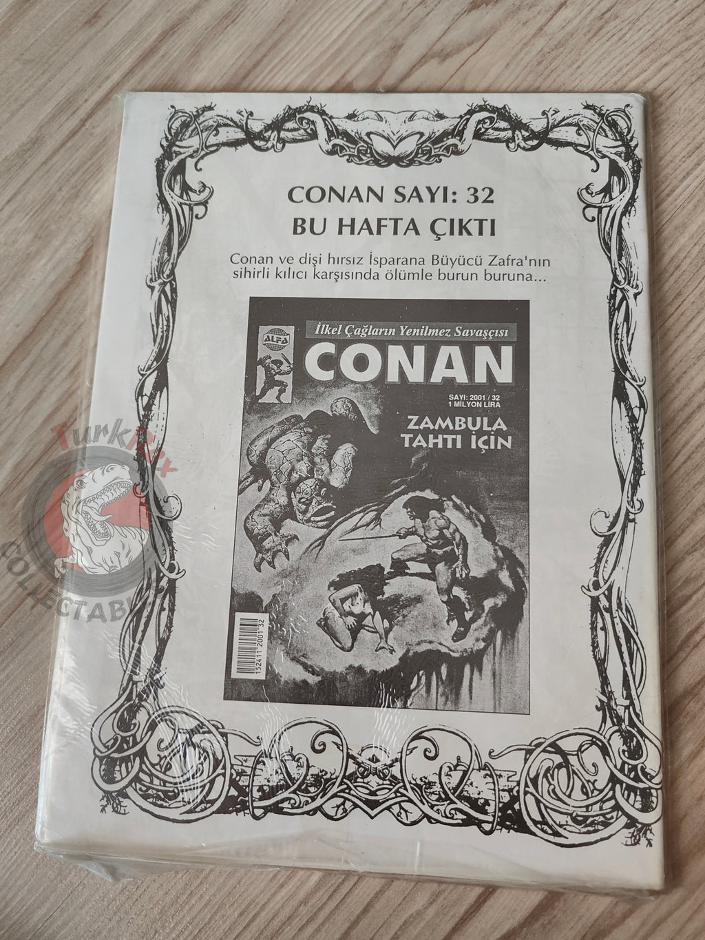 Imparator Conan #10 Conan the King #51 #52 Turkish Comic Turkey Frank Frazetta