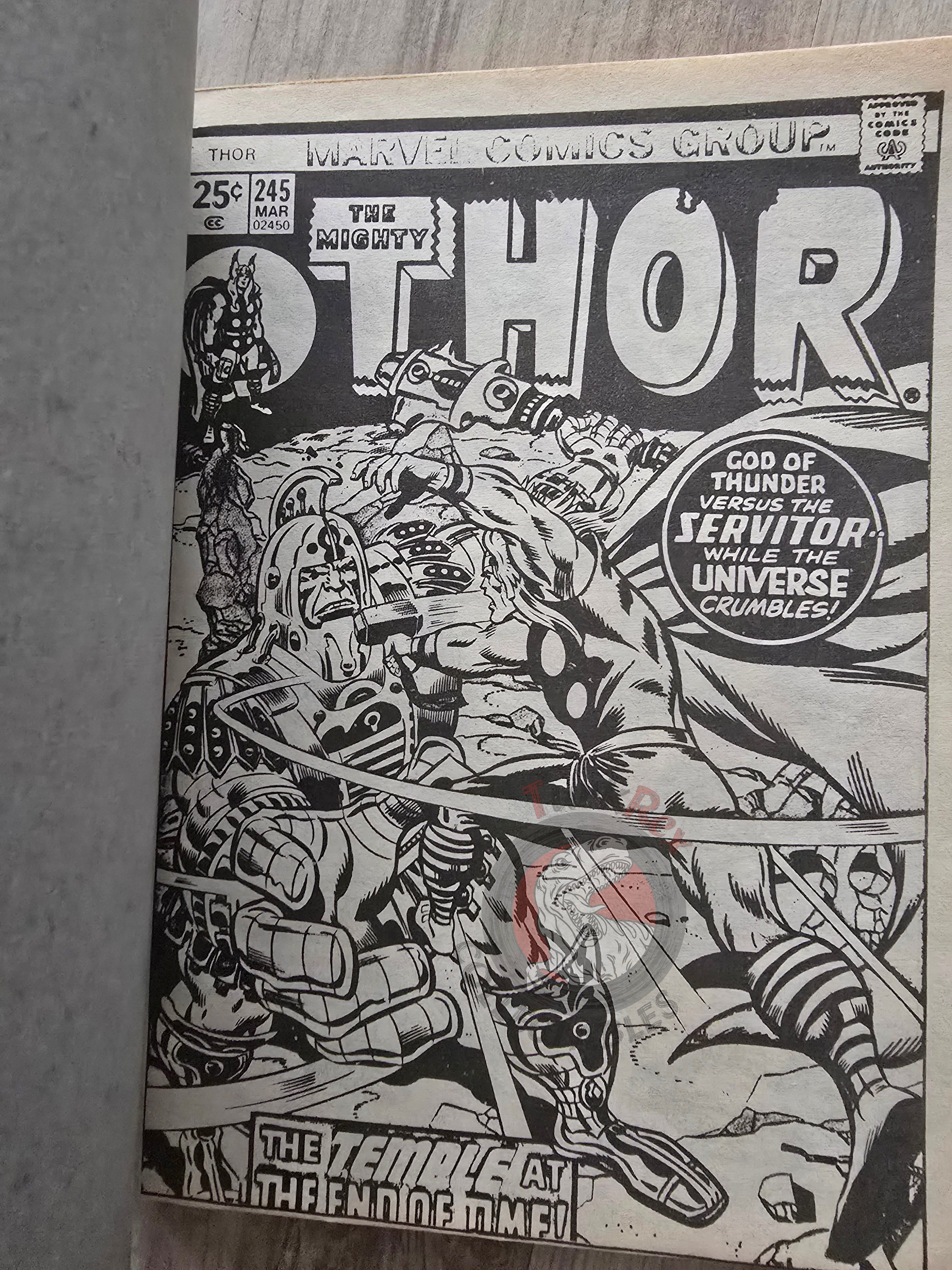 Thor Vol #9 1988 Turkish Comic Turkey The Mighty Thor #242–250 cover #198