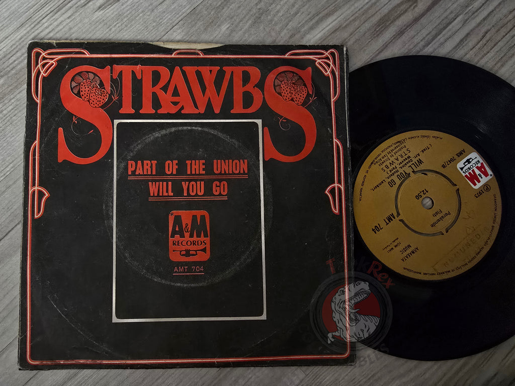 Strawbs – Part Of The Union 7" Turkish Pressing Vinyl Turkey Edition
