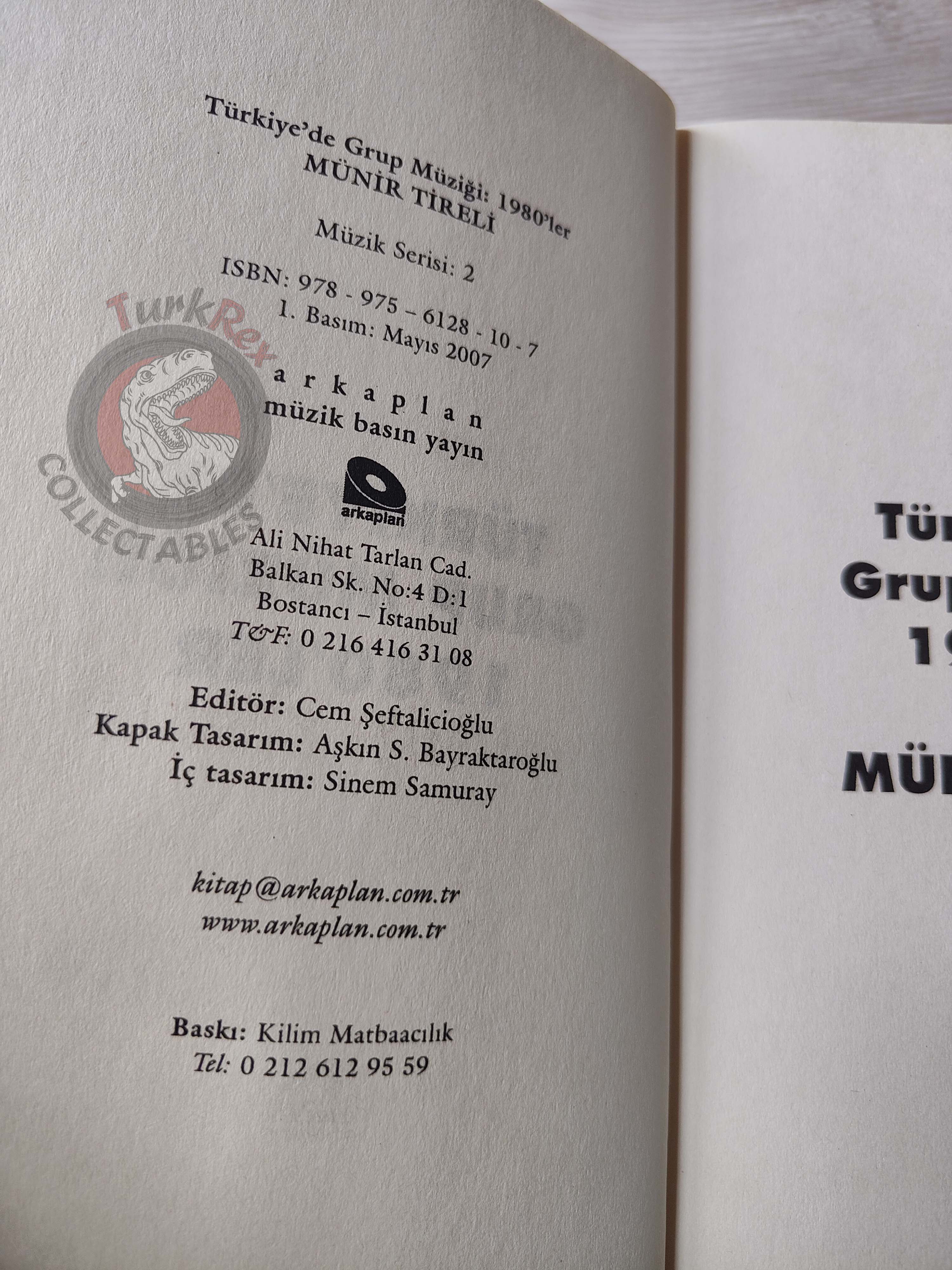 Group Music in Turkey: The 1980s 2007 1st by Turkish Writer Book Turkey
