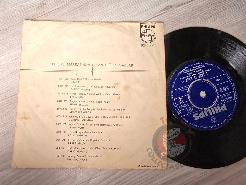 Cardinal Point – Mama, Papa / I Take It Easy 7" Turkish Pressing Vinyl Turkey Edition