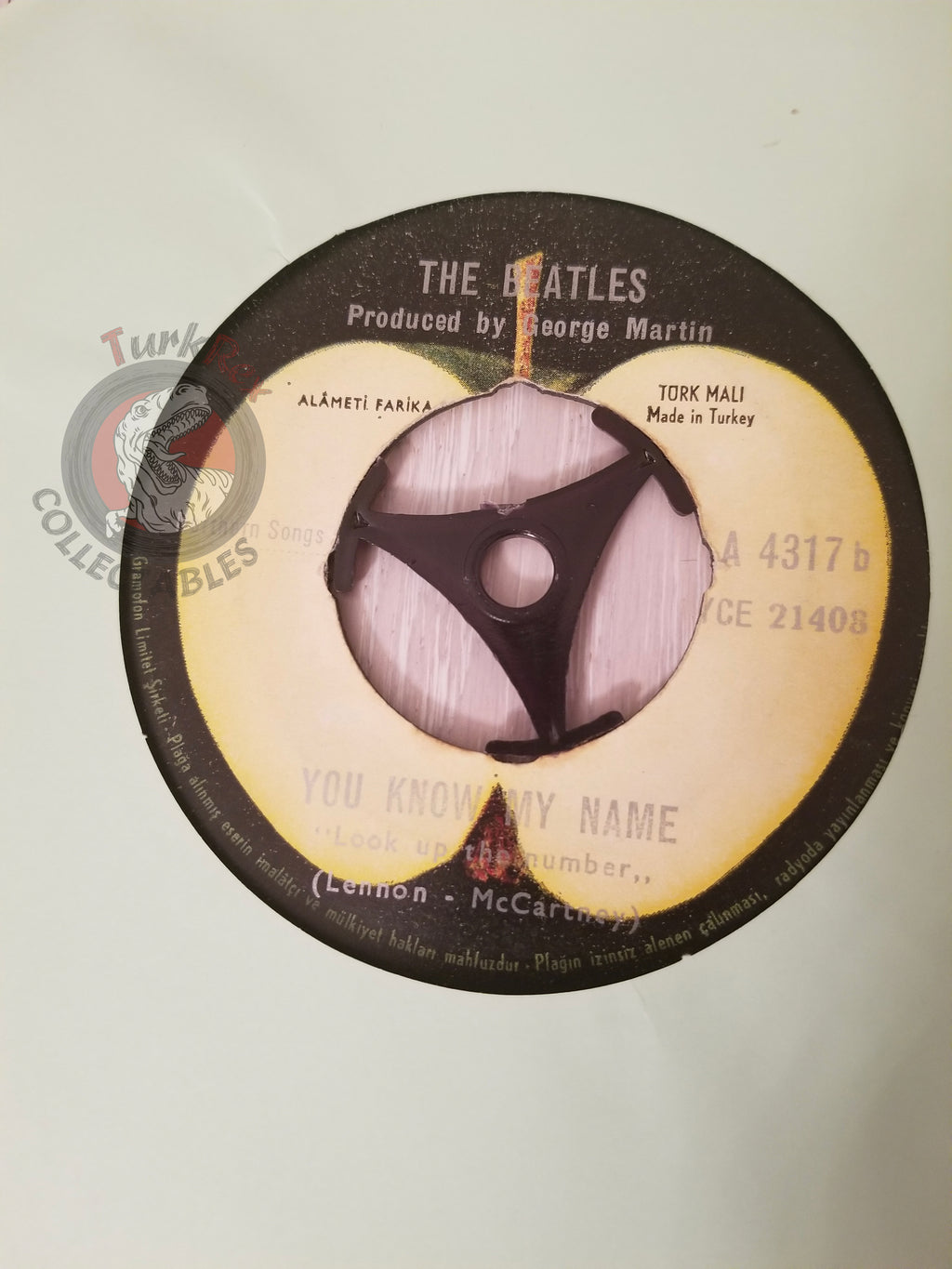The Beatles – Let It Be 7" Turkish Pressing Vinyl Turkey Edition 2
