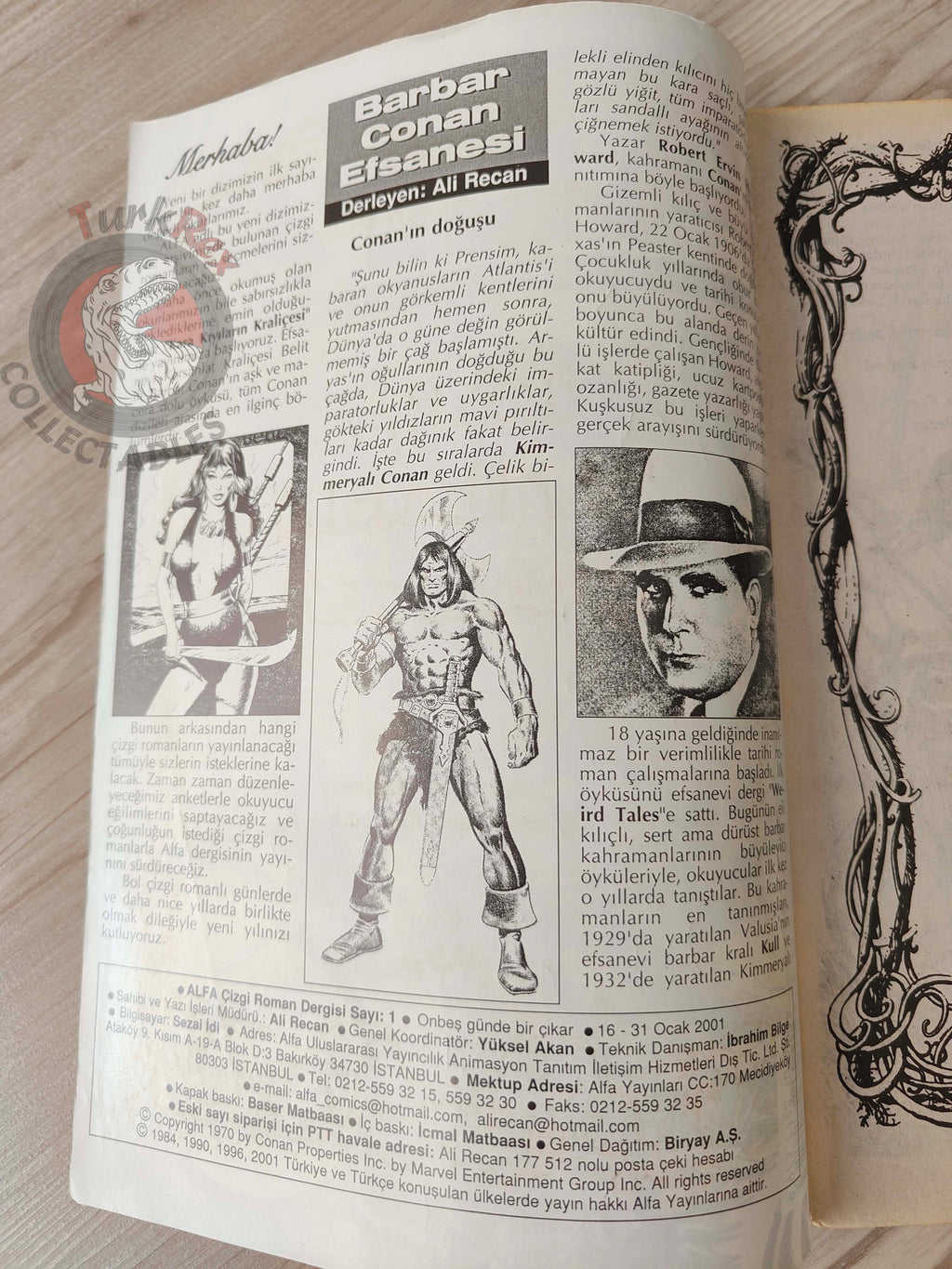 Conan The Barbarian #1 2001 Turkish Comic Turkey #57 #58 #59 #60