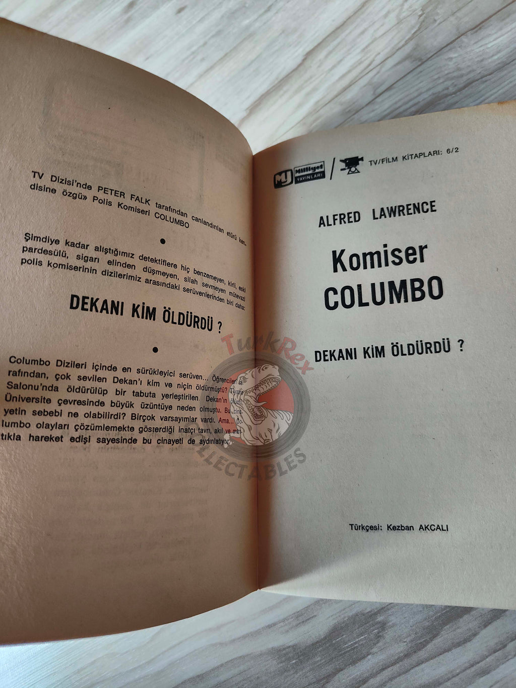 Alfred Lawrence – Columbo 2: The Dean’s Death 1976 1st Turkish Book Turkey