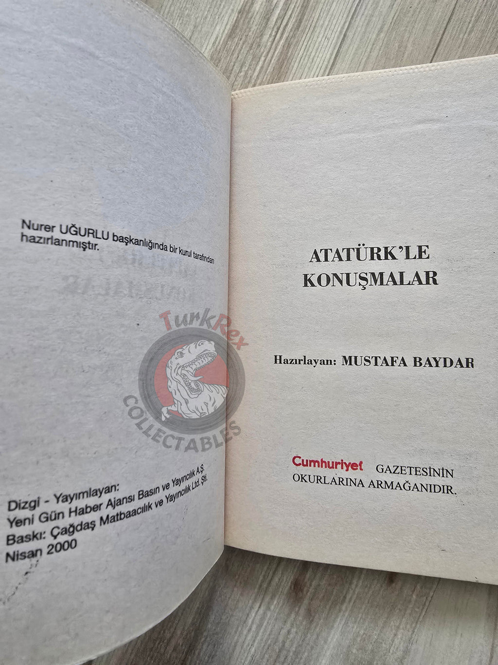 Conversations with Atatürk 2000 Turkish Book Turkey Interviews