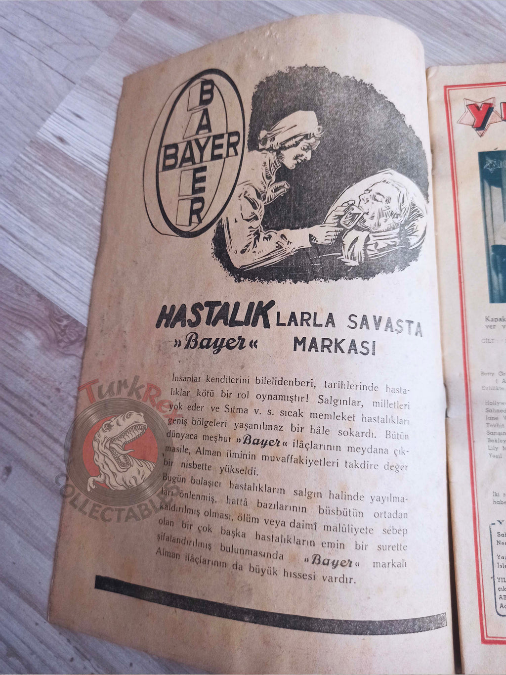 Yıldız 1944 Hedy Lamarr Turkish Mag Turkey Hollywood Betty Grable Claudette Colbert Jane Withers