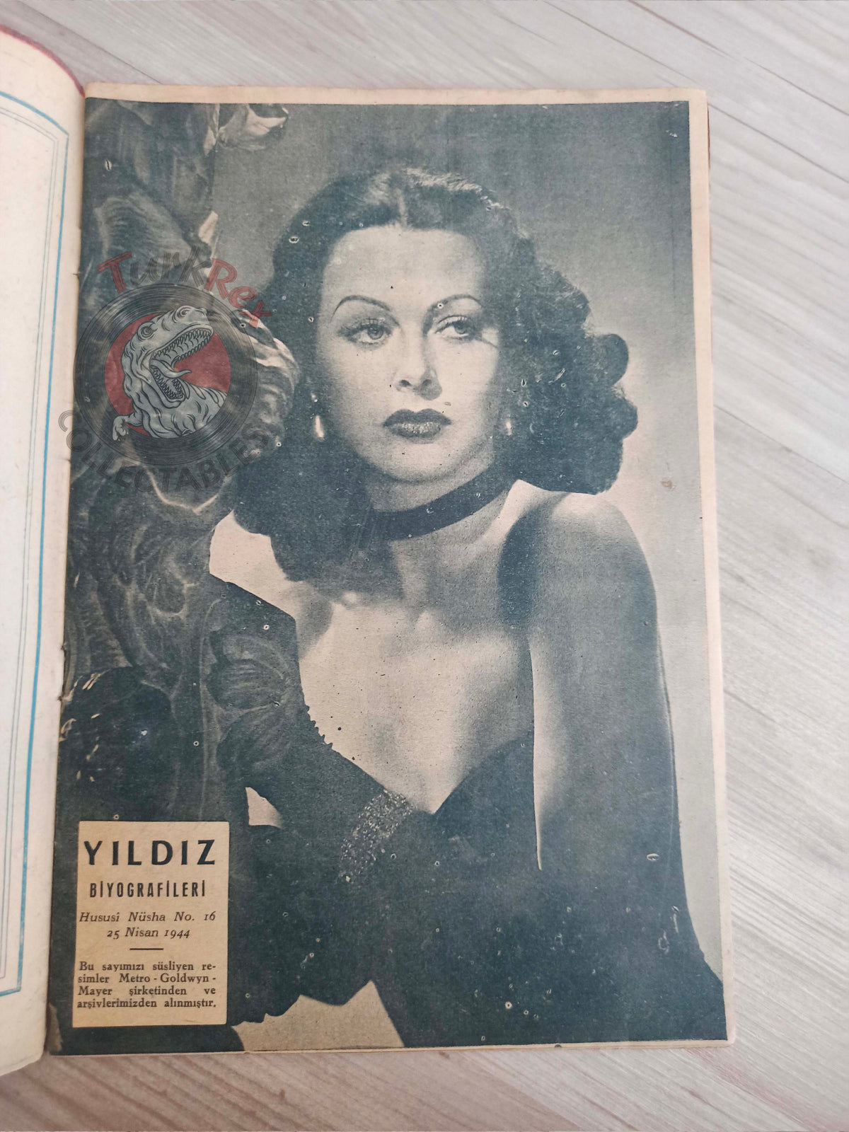 Yıldız 1944 Hedy Lamarr Special Issue Turkish Mag Turkey Hollywood Bio