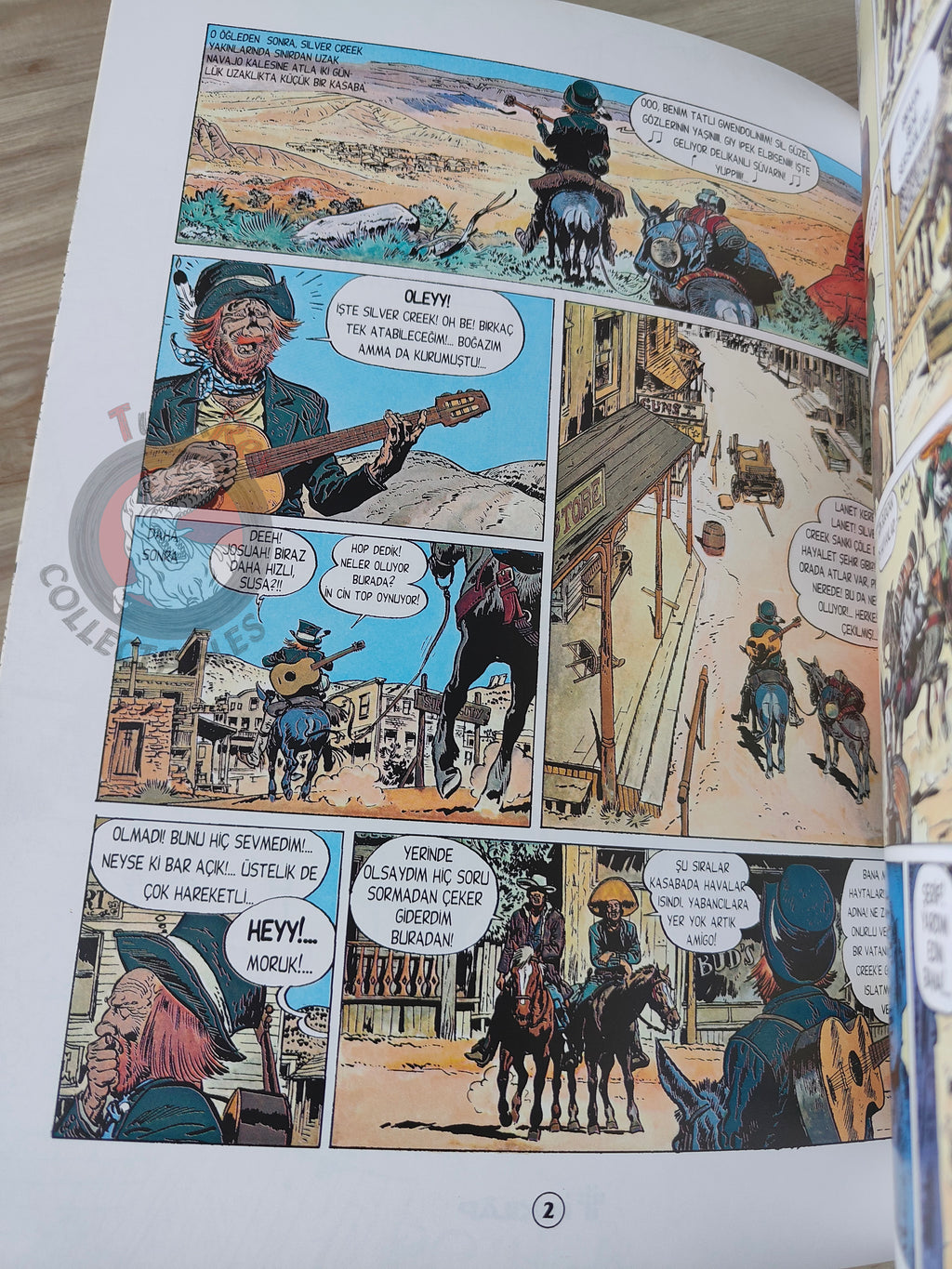 Blueberry #6 – The Man with the Silver Star 2004 1st Edition Turkish Comic Turkey