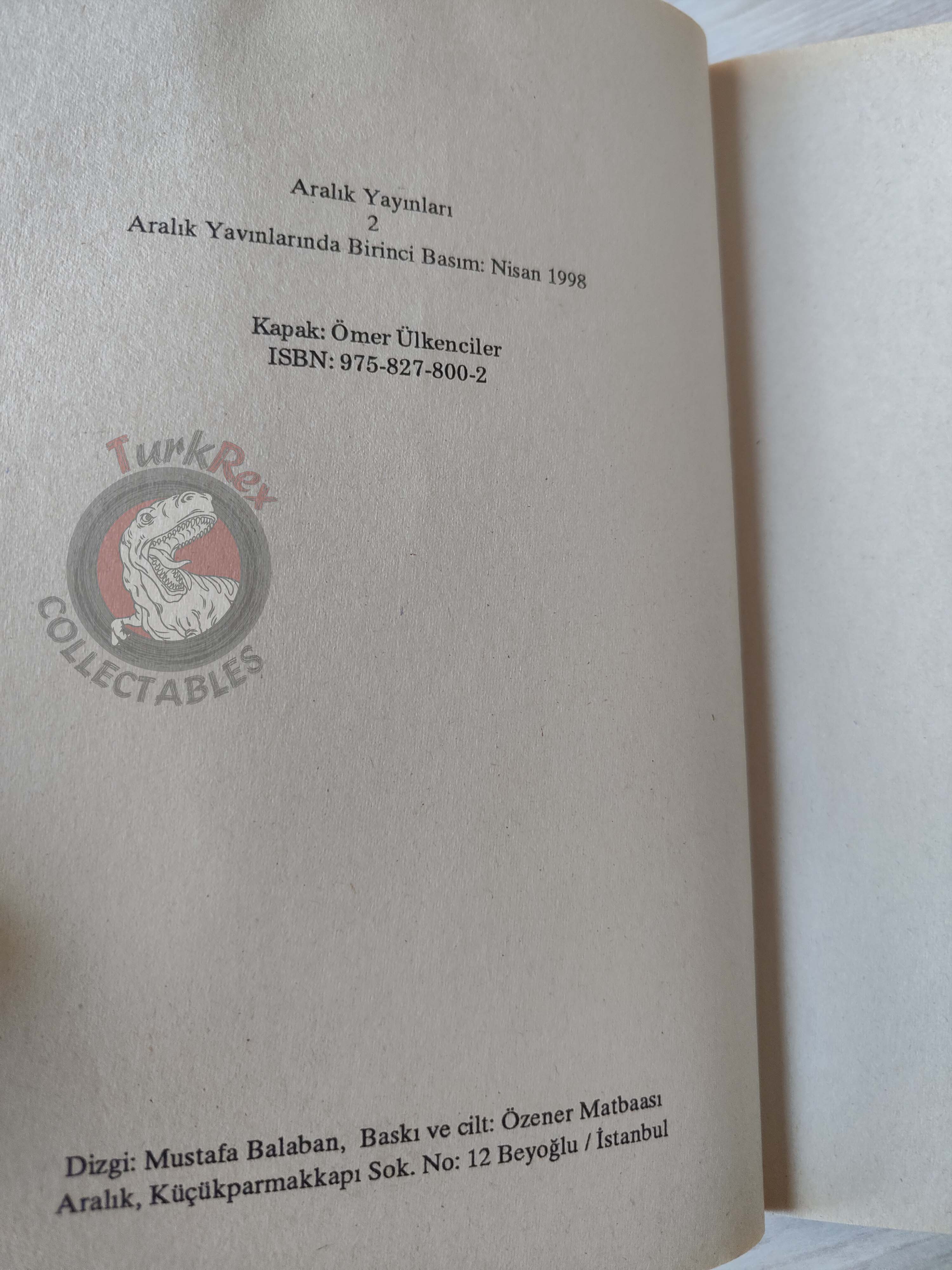 B. Traven – The Treasure of the Sierra Madre 1998 Turkish Book Turkey