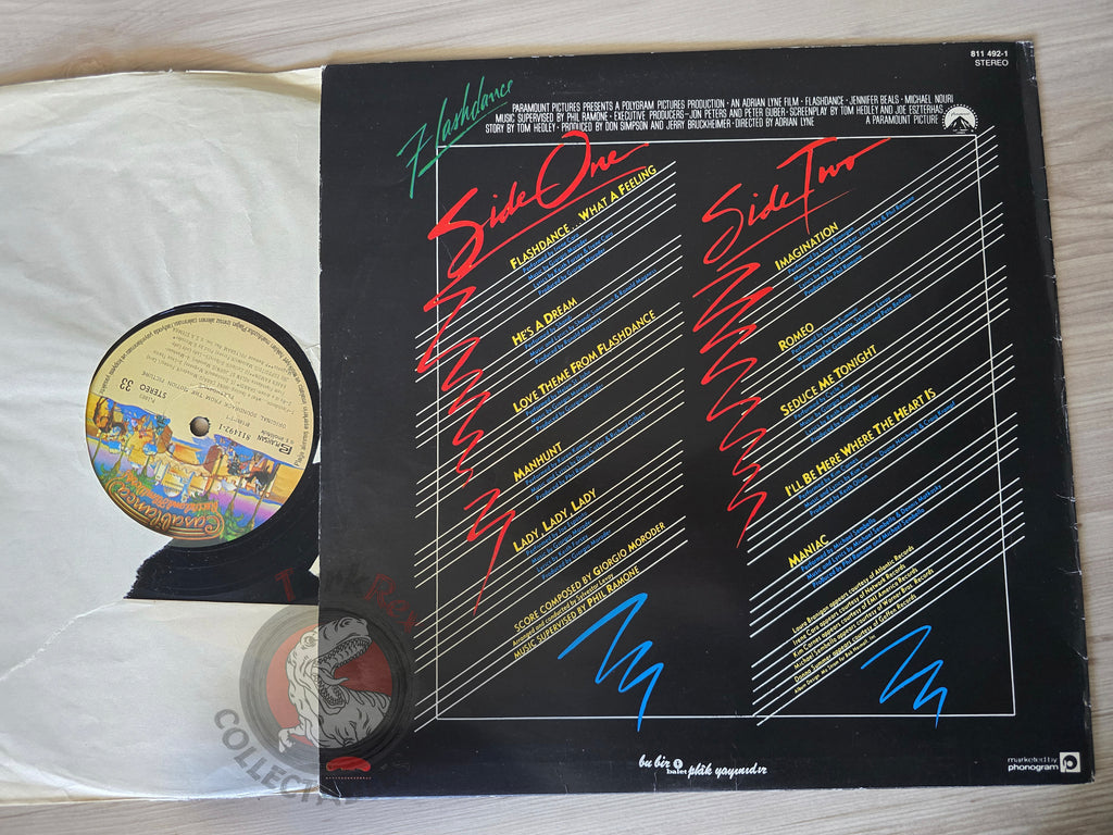 Flashdance OST – Various Turkish Pressing Vinyl Turkey Edition