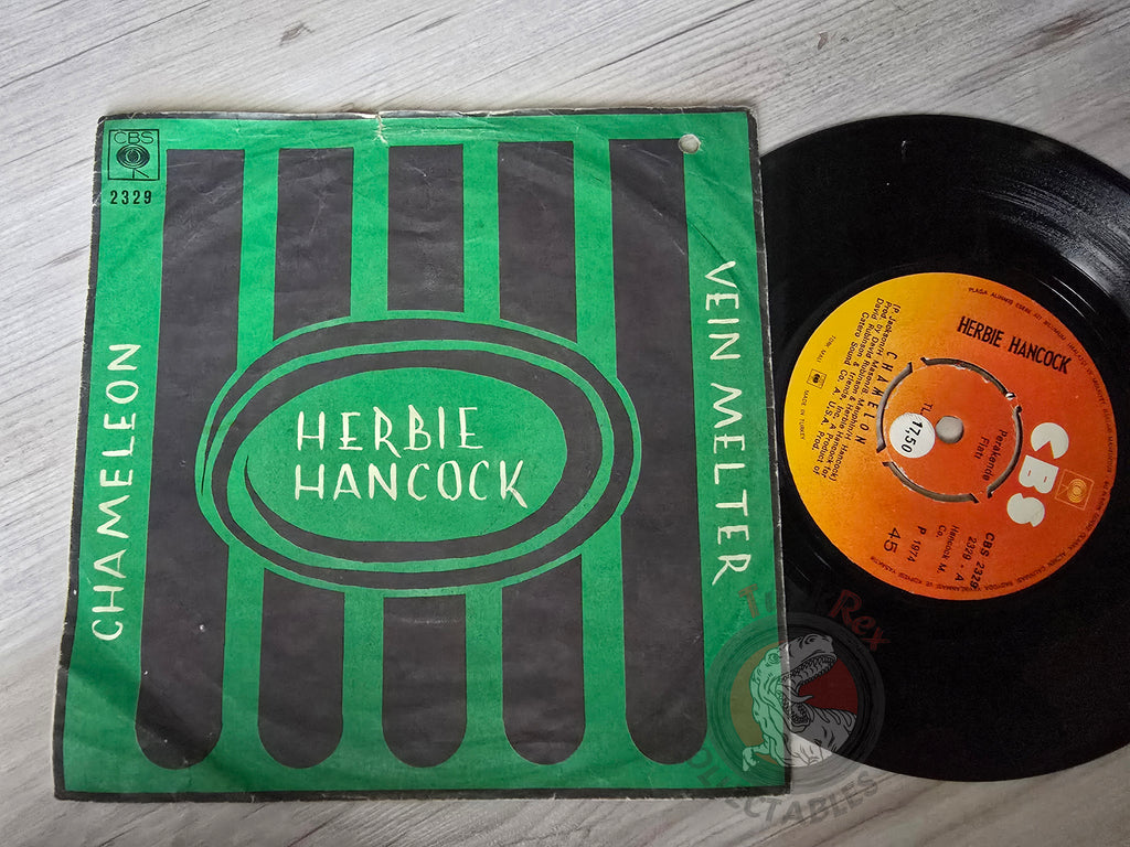 Herbie Hancock – Chameleon / Vein Melter 7" Turkish Pressing Vinyl Turkey Edition