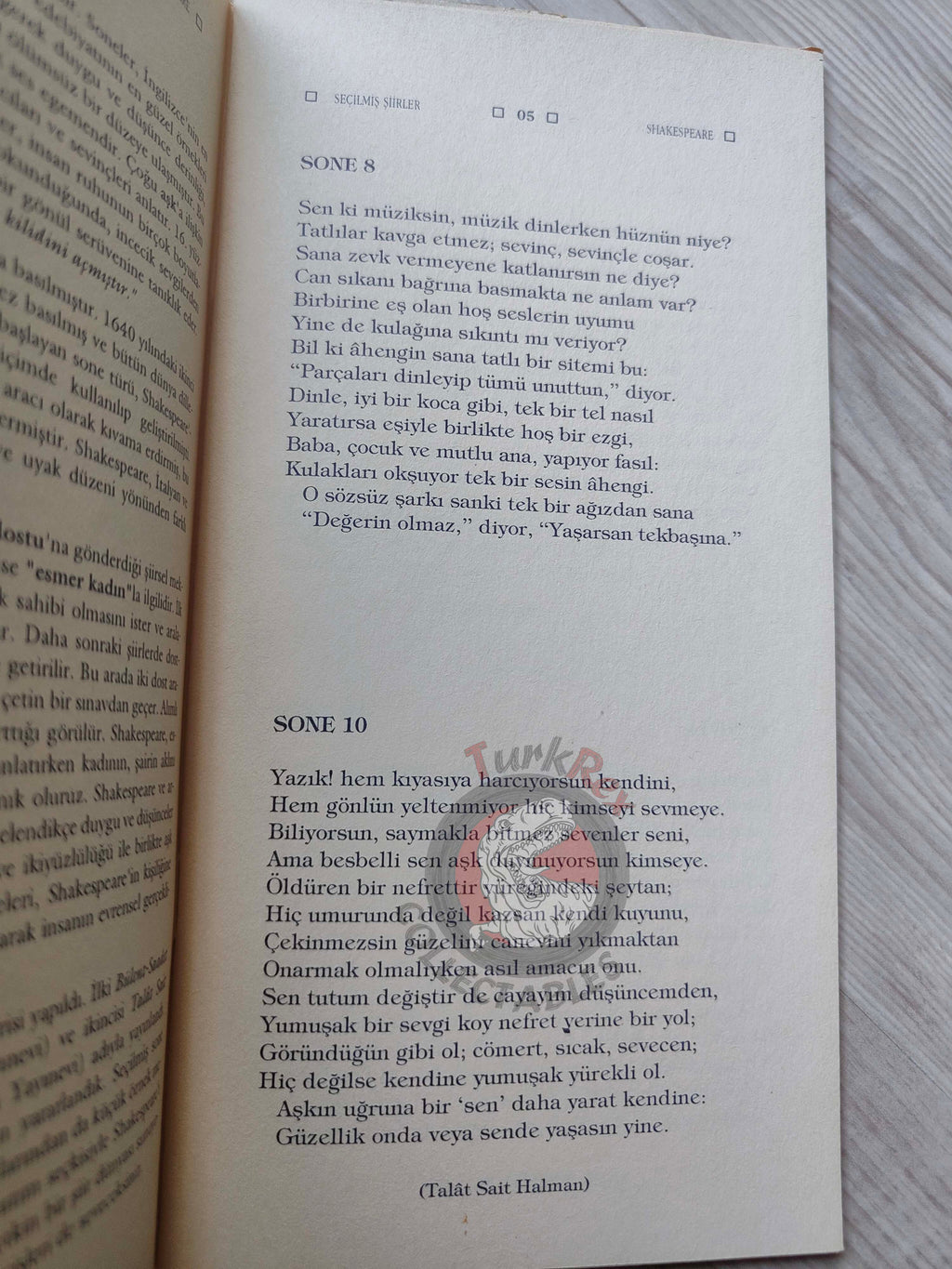 William Shakespeare – Selected Poems 2016 Turkish Book Turkey