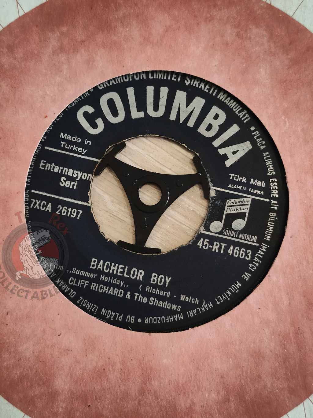 Cliff Richard And The Shadows – The Next Time 7" Turkish Pressing Vinyl Turkey Edition 2