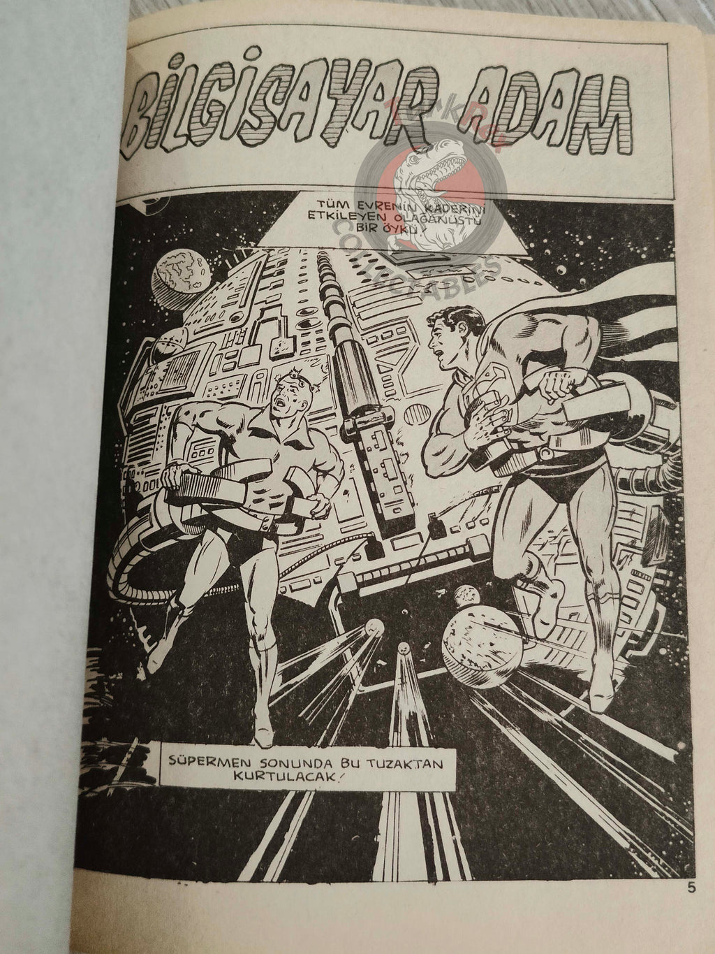 Superman Vol #54 1993 Turkish Comic Turkey Justice League of America Action Comics #528