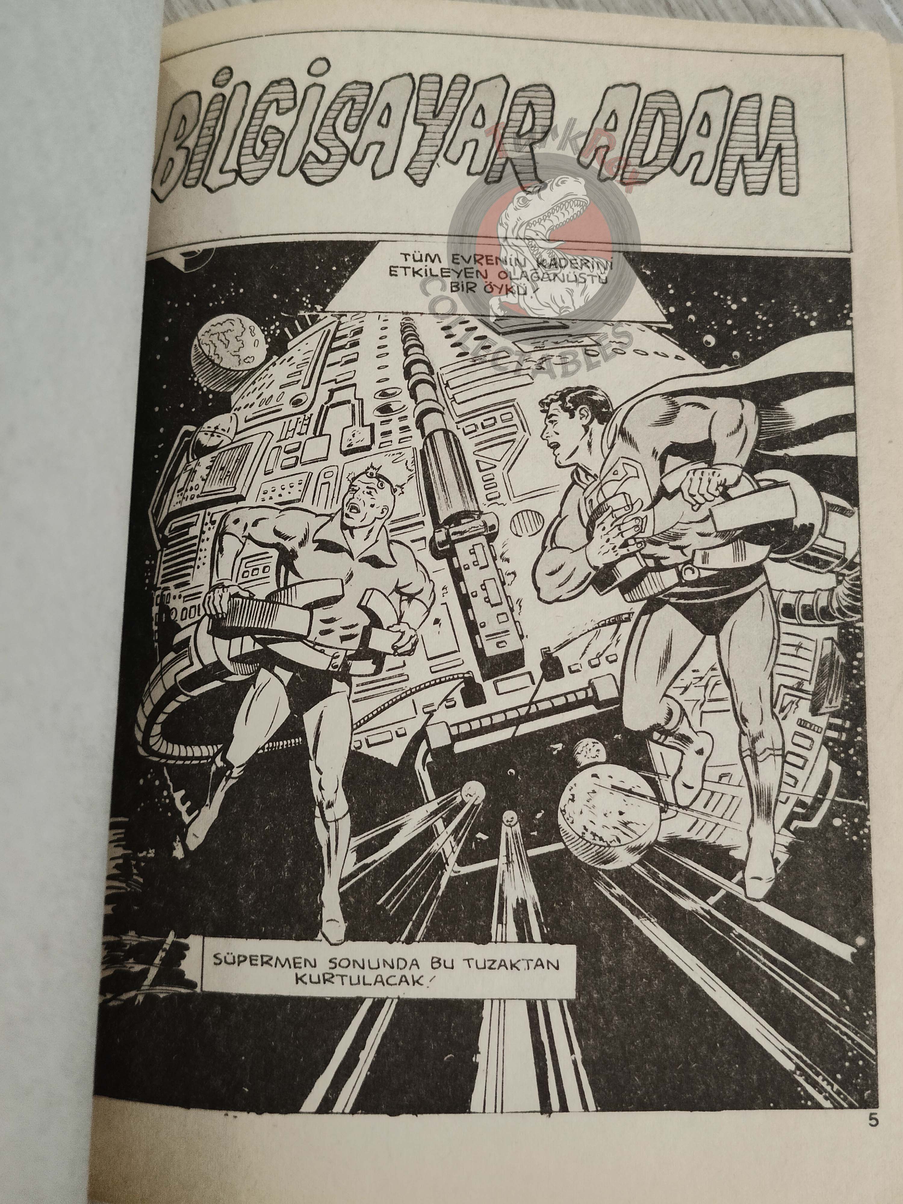Superman Vol #54 1993 Turkish Comic Turkey Justice League of America Action Comics #528